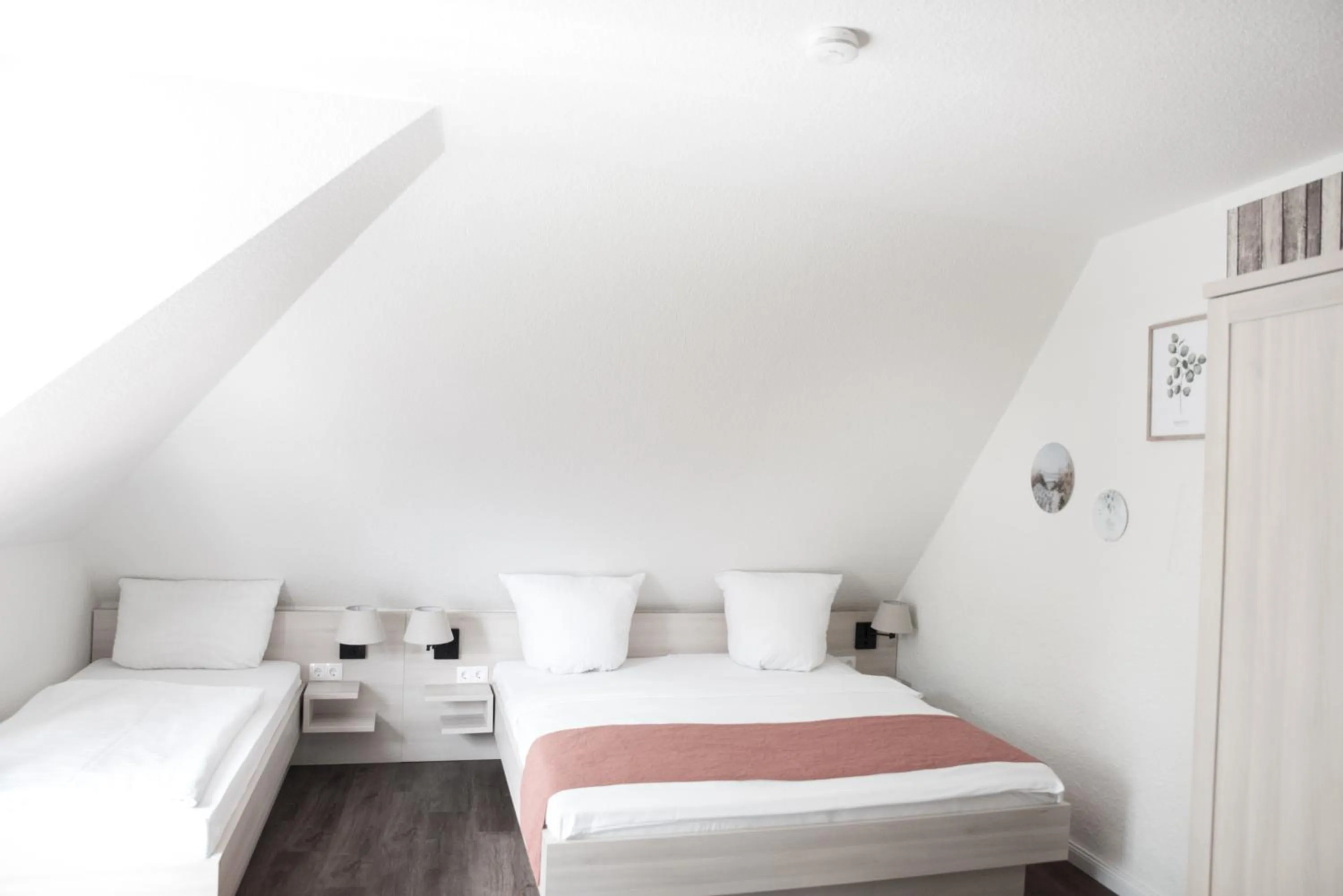 Bed in Hotel Up´n Diek