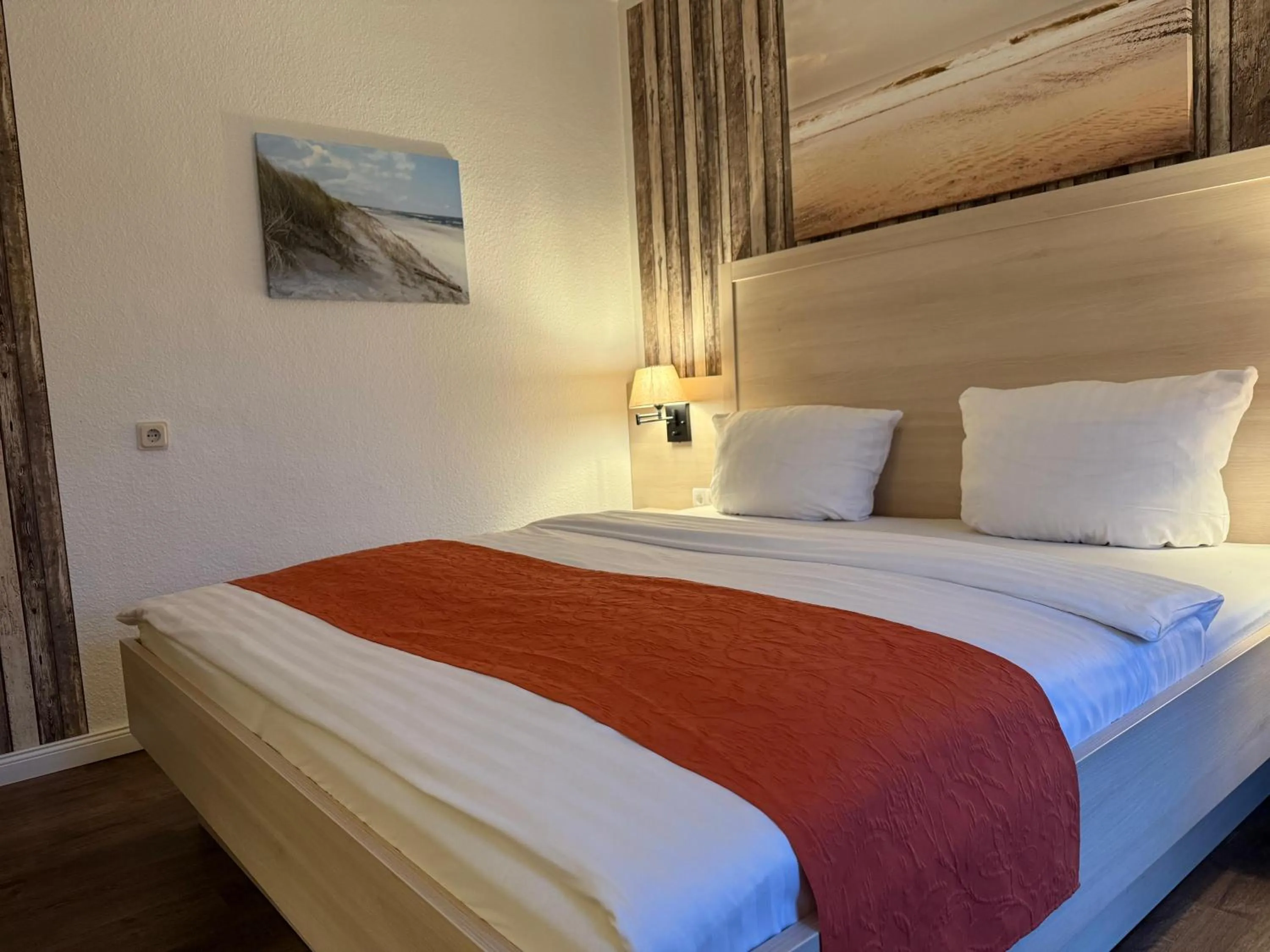 Bedroom, Bed in Hotel Up´n Diek