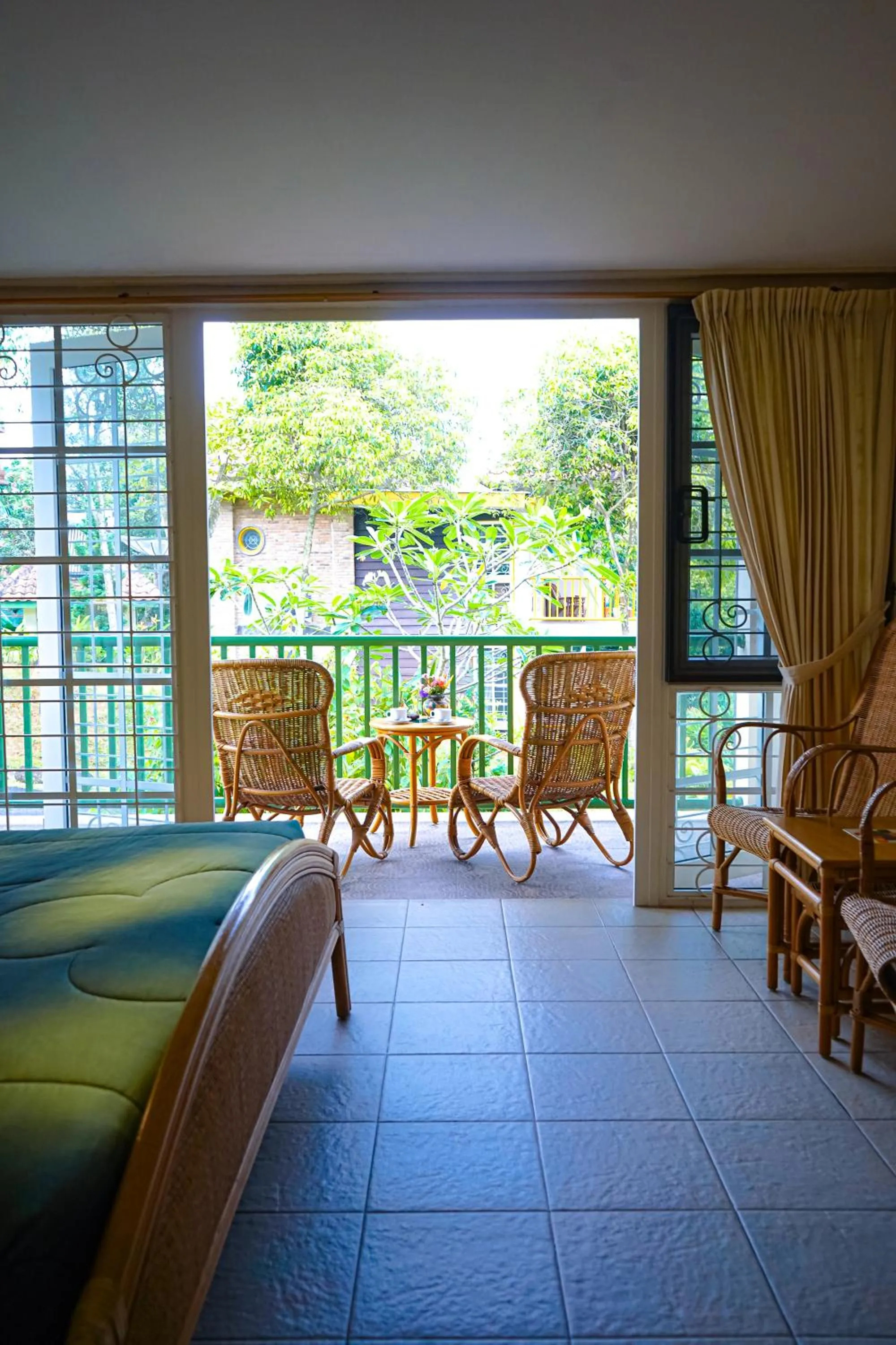 Balcony/Terrace in Hotel Deli River and Restaurant Omlandia