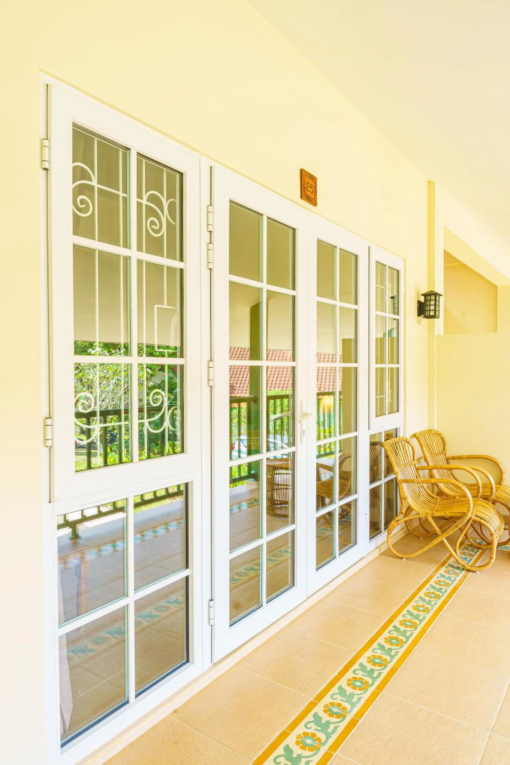 Balcony/Terrace in Hotel Deli River and Restaurant Omlandia