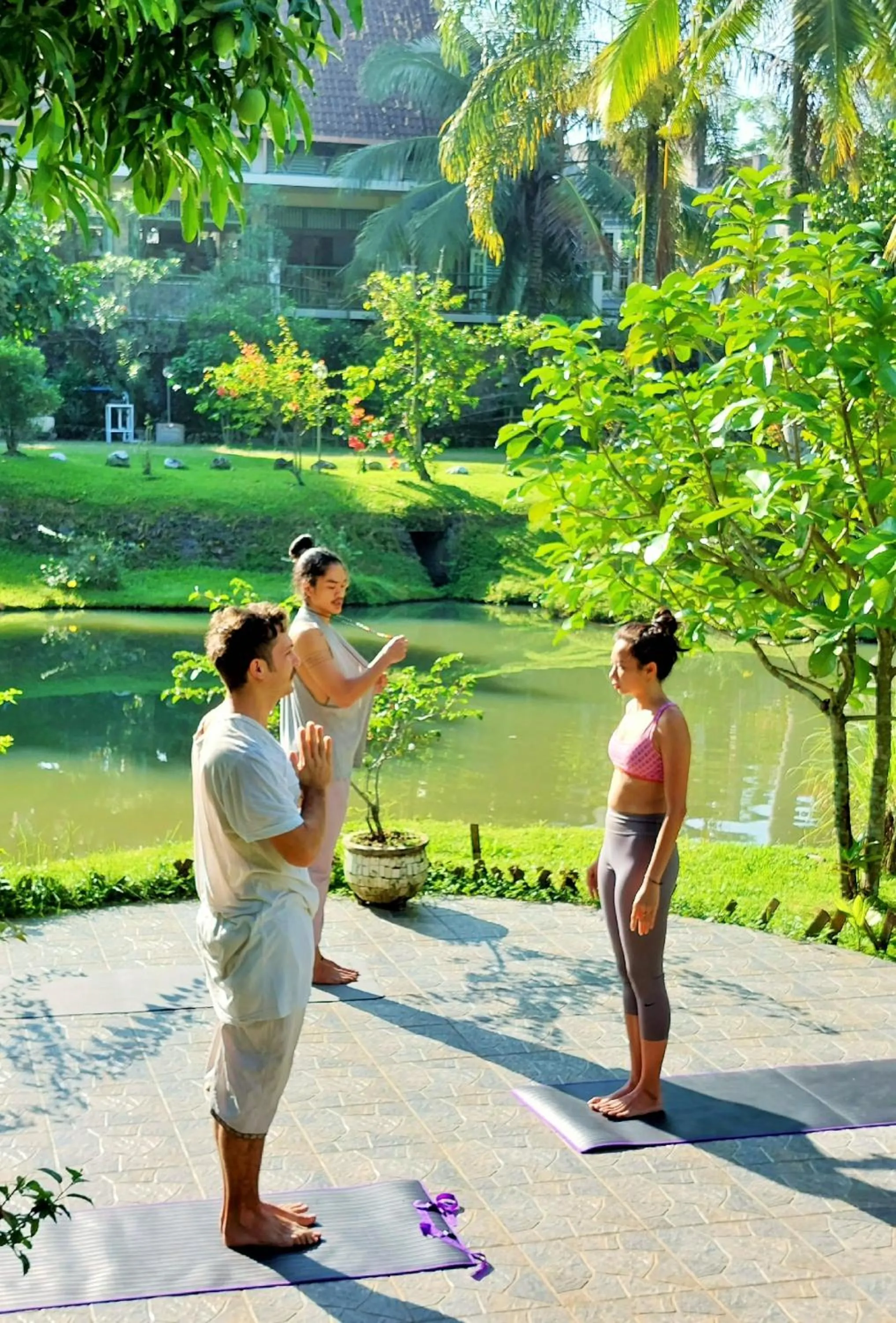 People in Hotel Deli River and Restaurant Omlandia