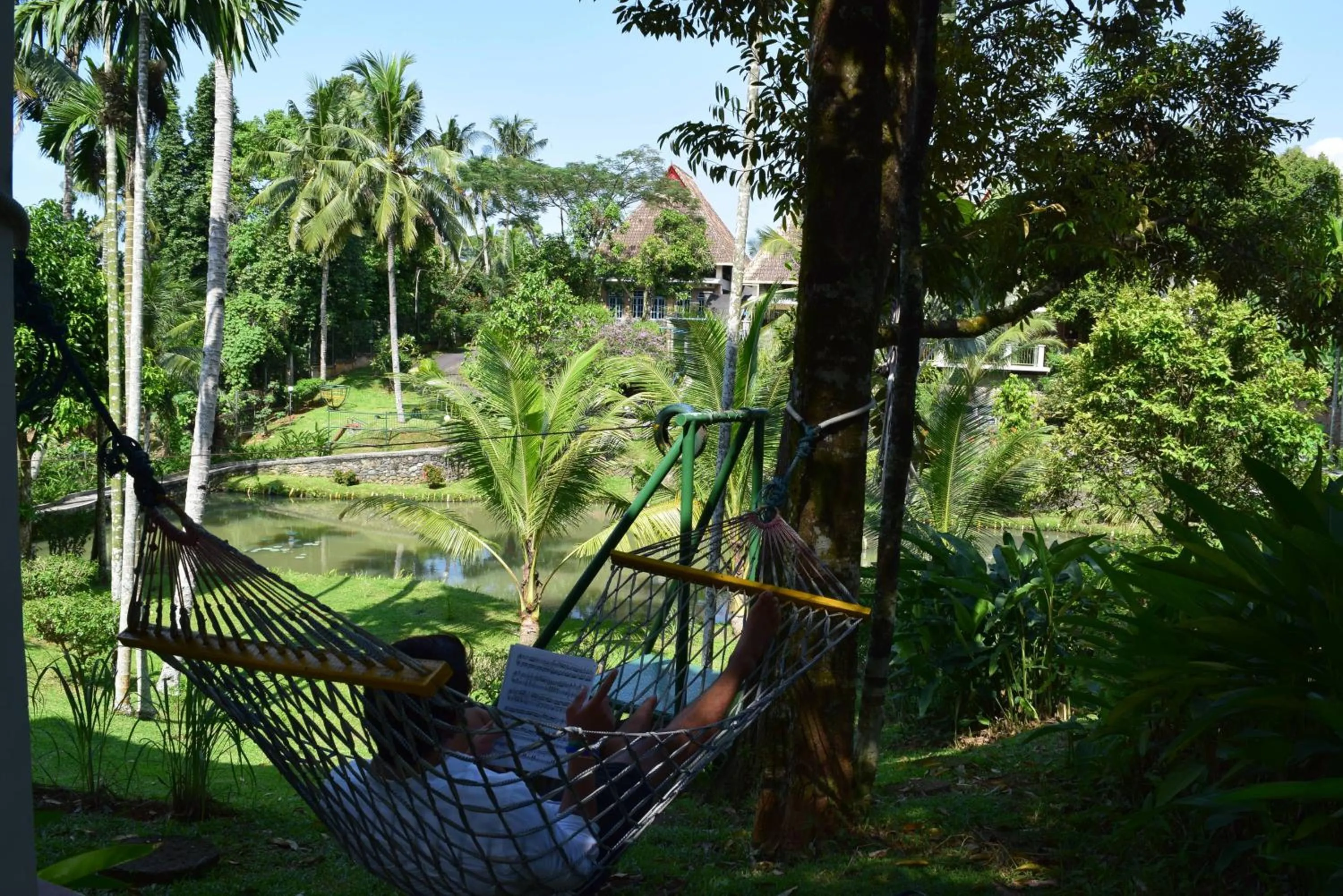 Garden in Hotel Deli River and Restaurant Omlandia
