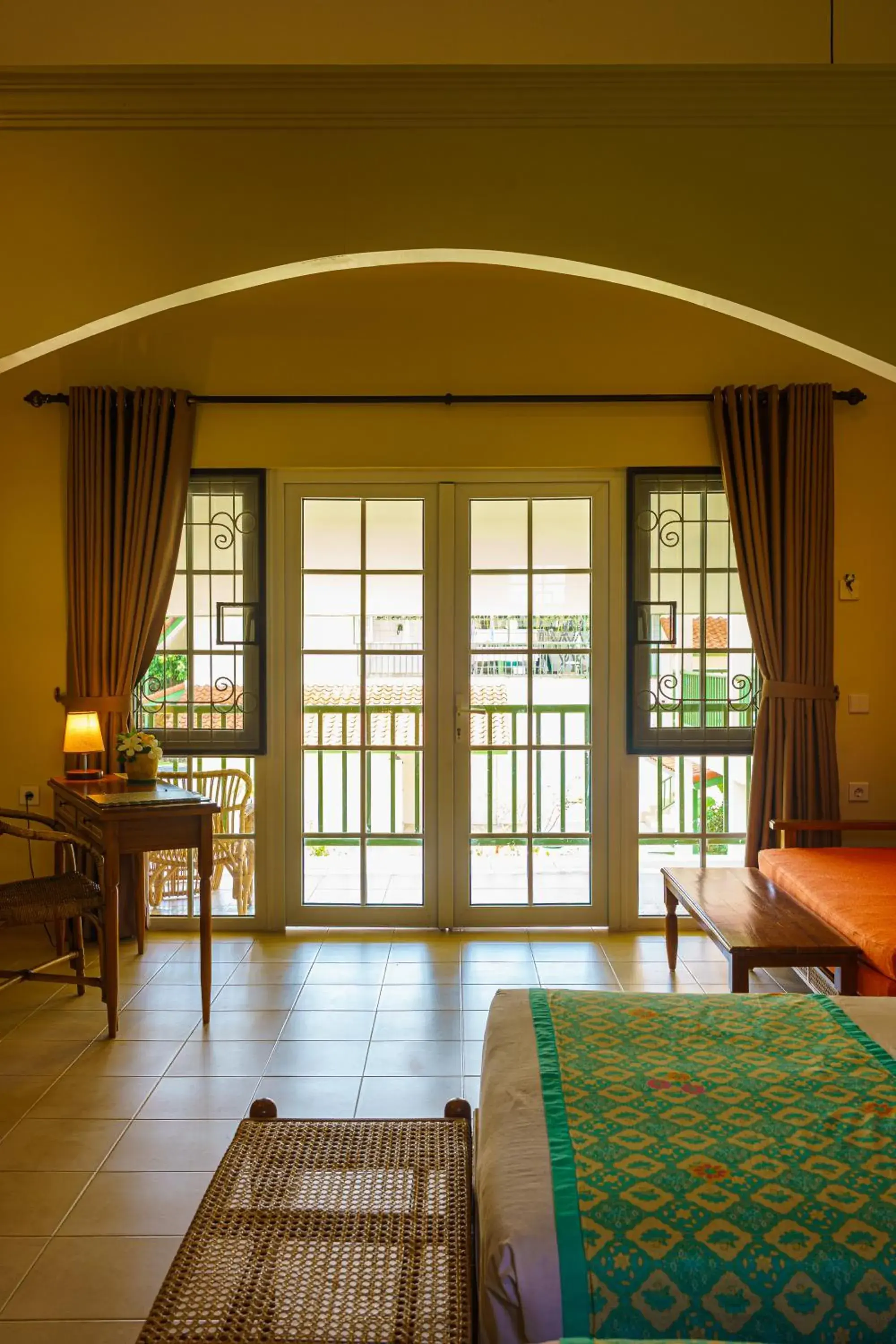 Twin Room with Garden View in Hotel Deli River and Restaurant Omlandia Twin Room with Garden View in Hotel Deli River and Restaurant Omlandia