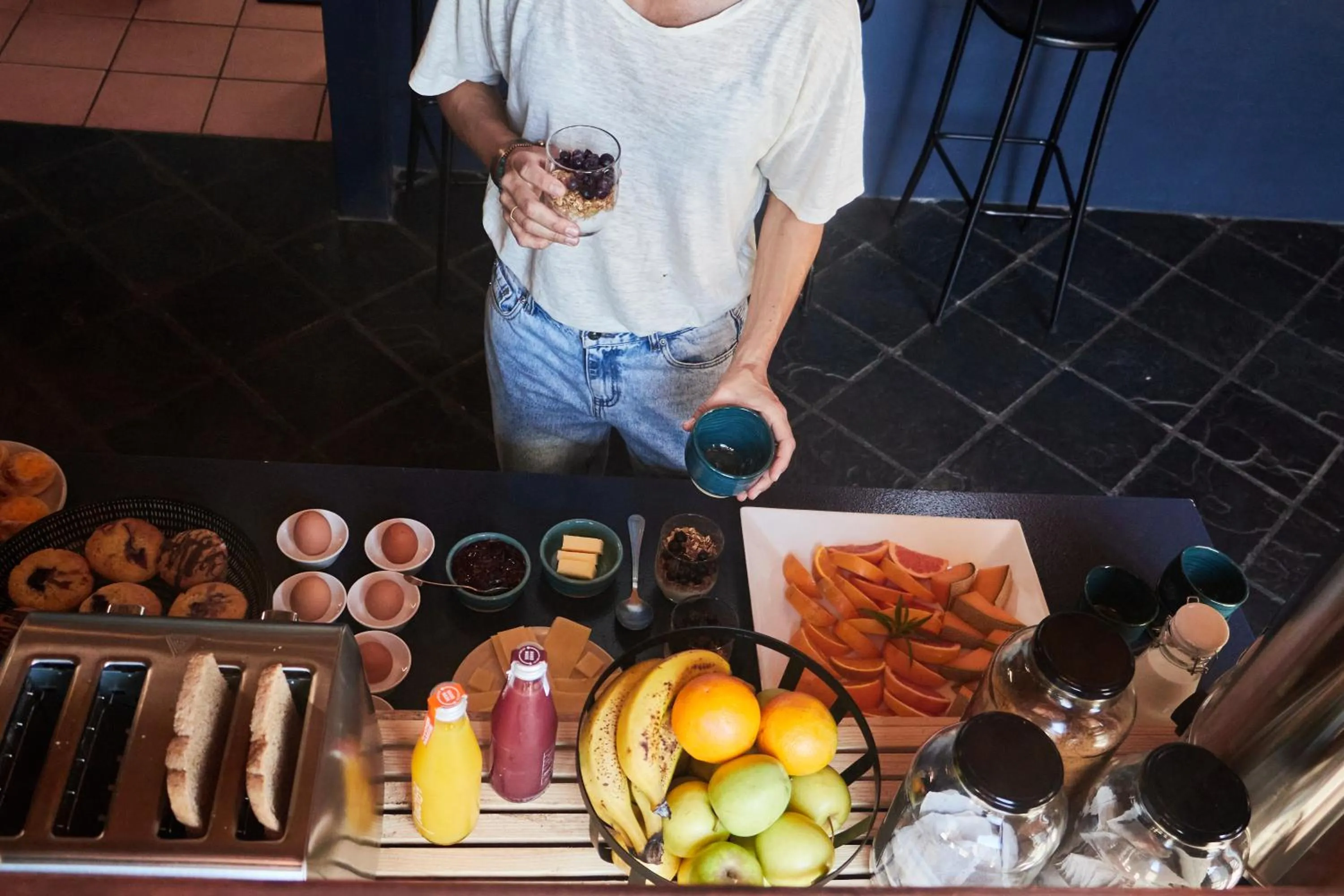 Breakfast in Villa Viva Cape Town