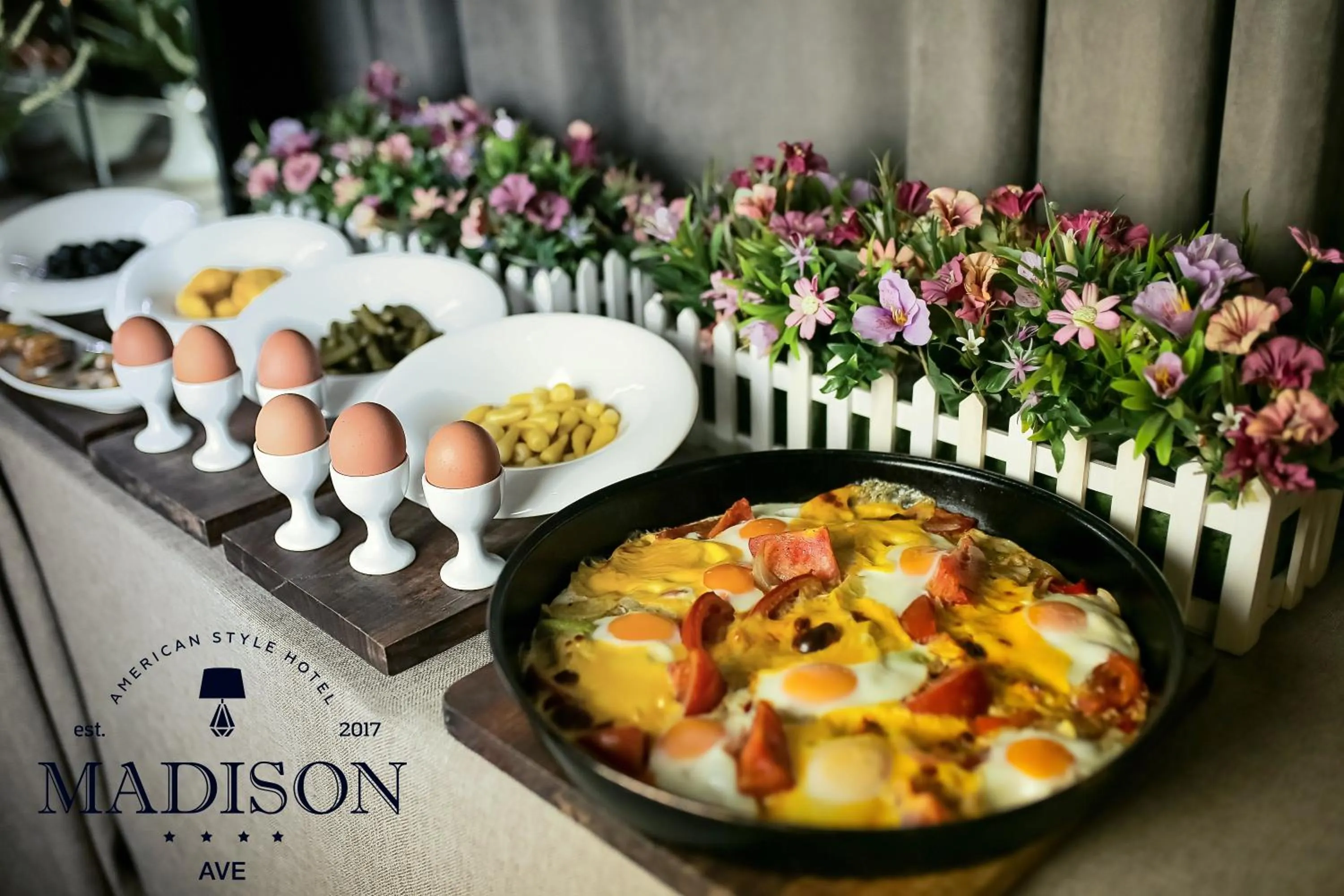 Food in Madison Ave Hotel Bishkek