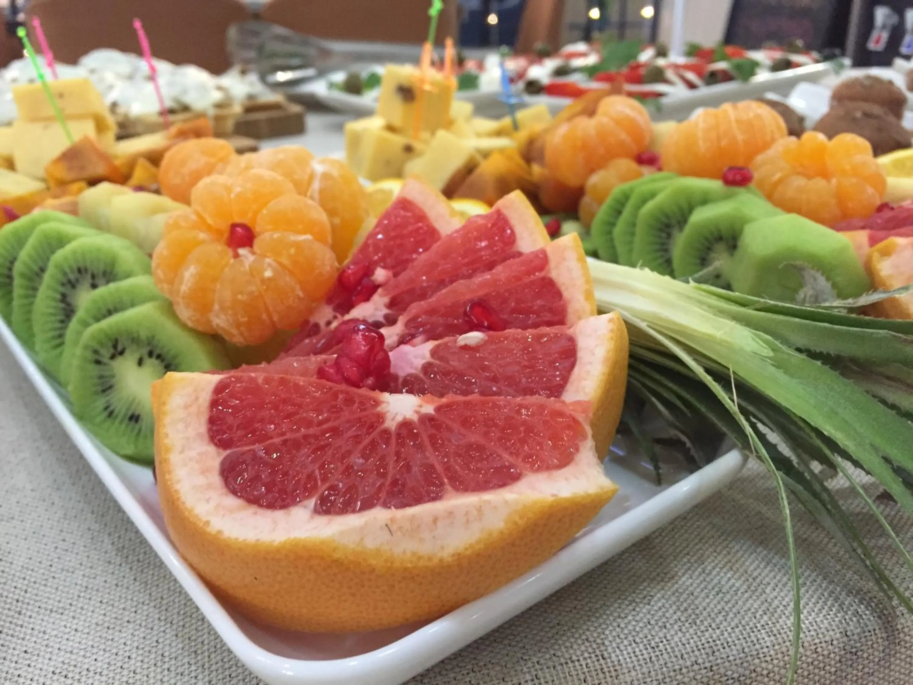 Restaurant/places to eat in Madison Ave Hotel Bishkek