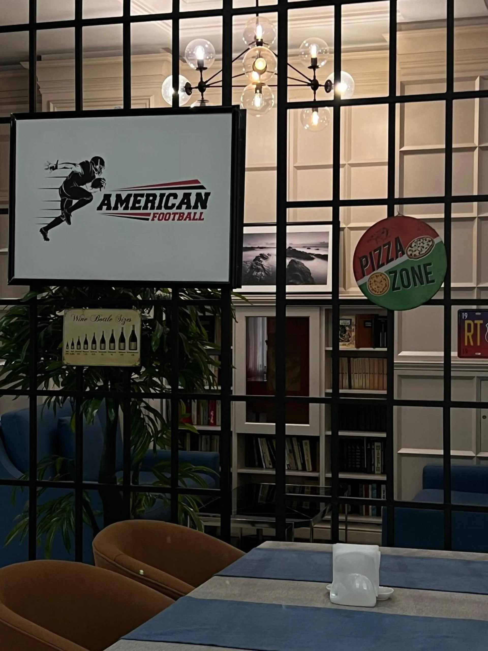 Restaurant/places to eat in Madison Ave Hotel Bishkek