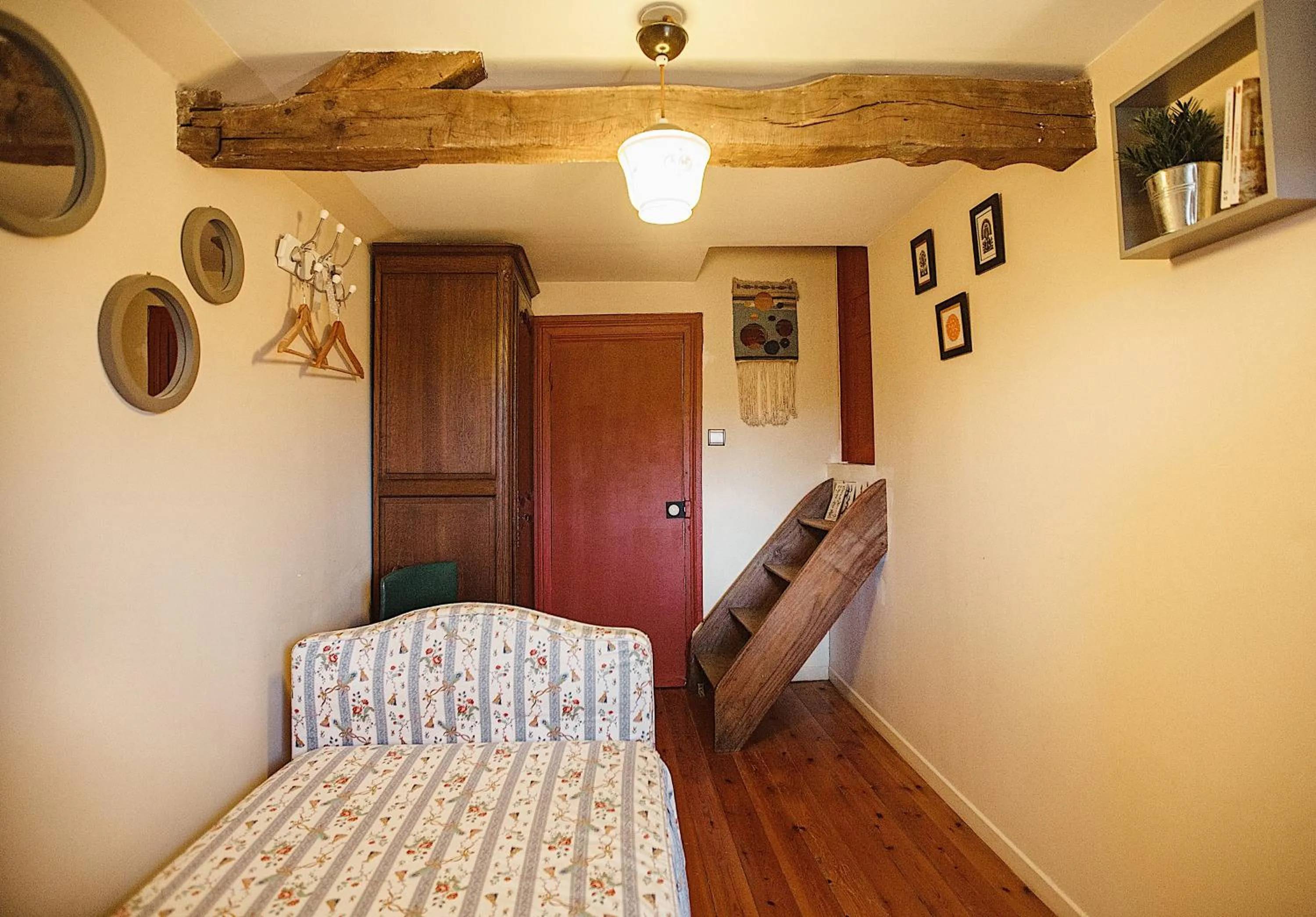 Bedroom, Bed in La tourelle