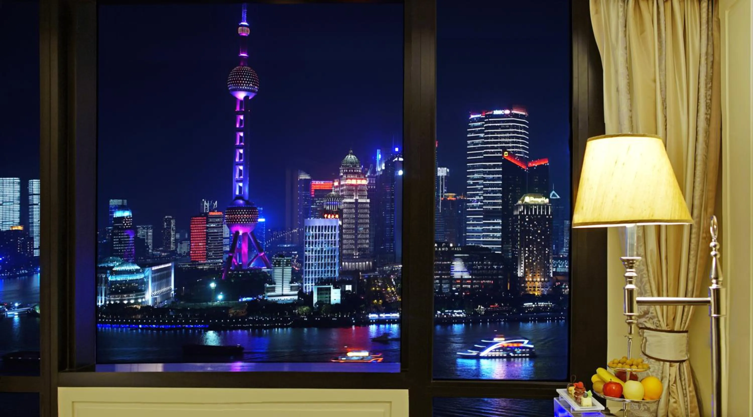 Landmark view in Waldorf Astoria Shanghai on the Bund
