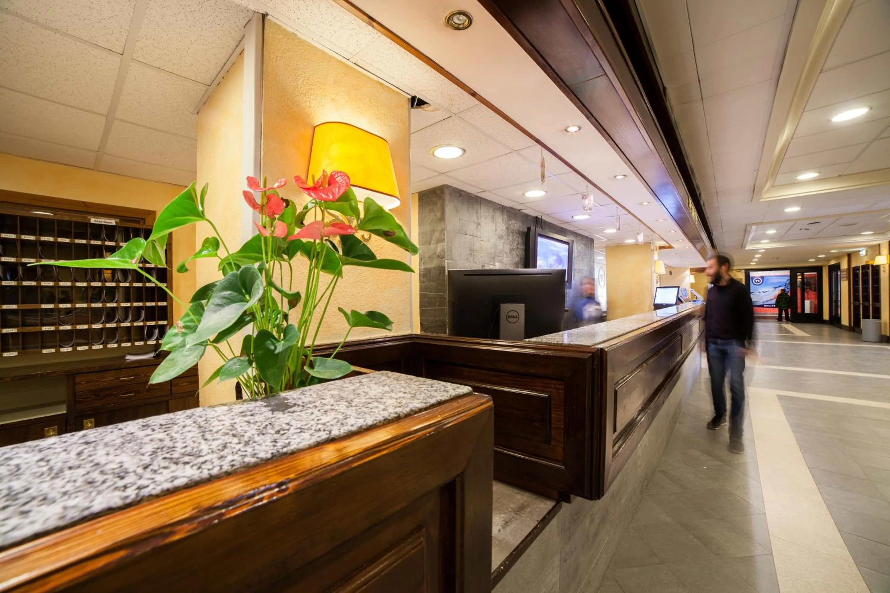 Lobby or reception in TH La Thuile - Planibel Hotel