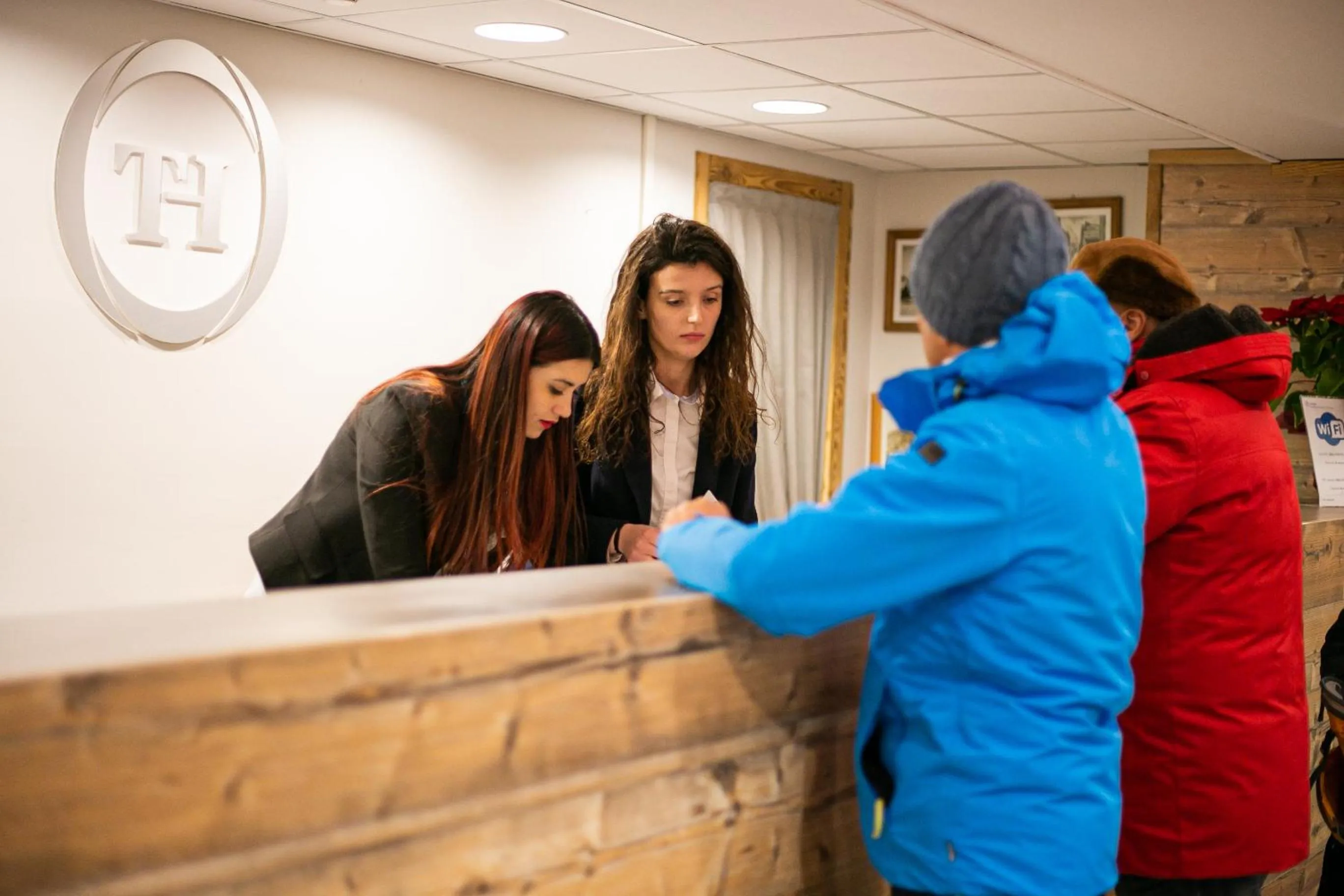 Lobby or reception in TH La Thuile - Planibel Hotel