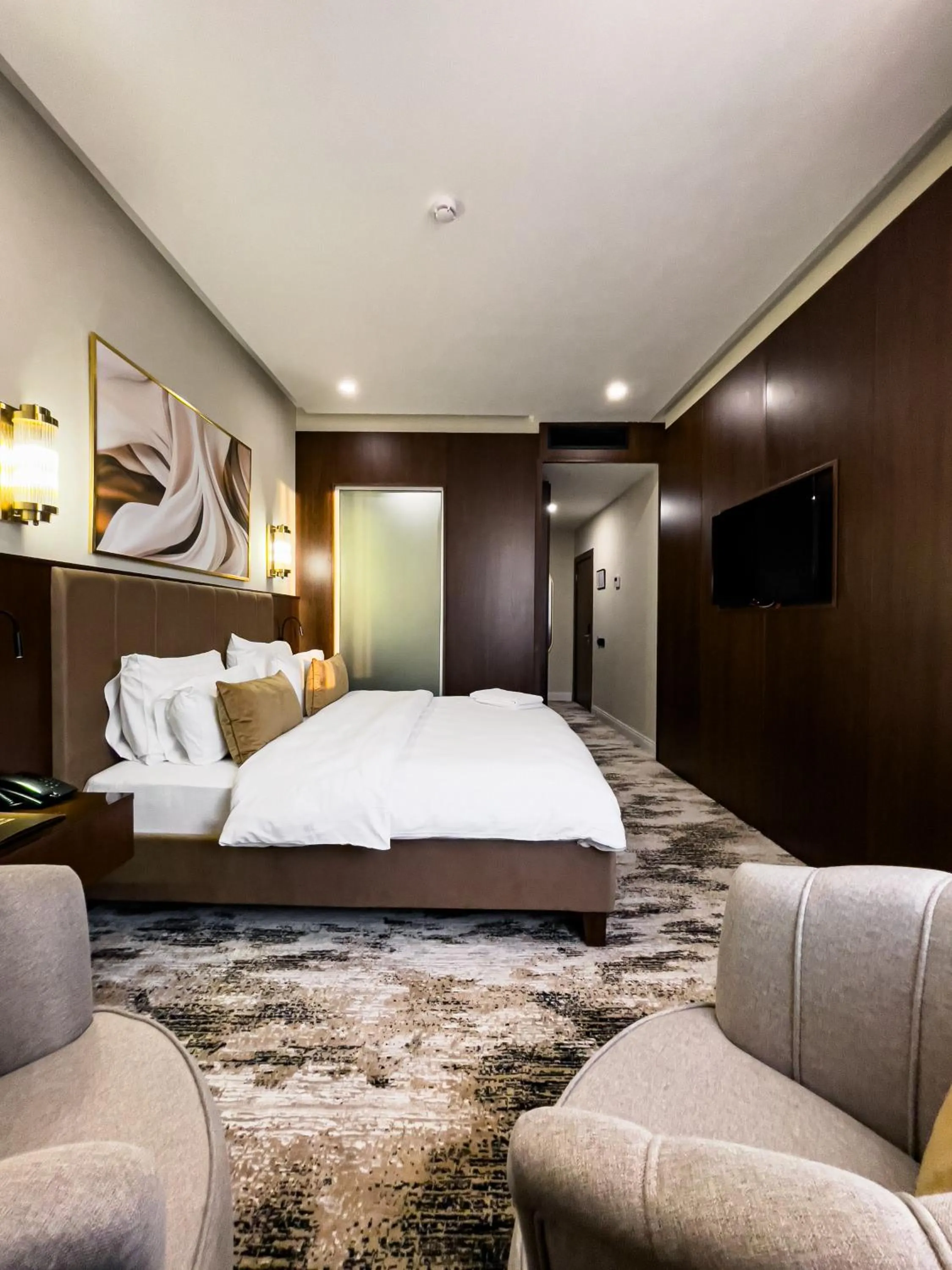 Photo of the whole room, Bed in Kazakhstan Hotel