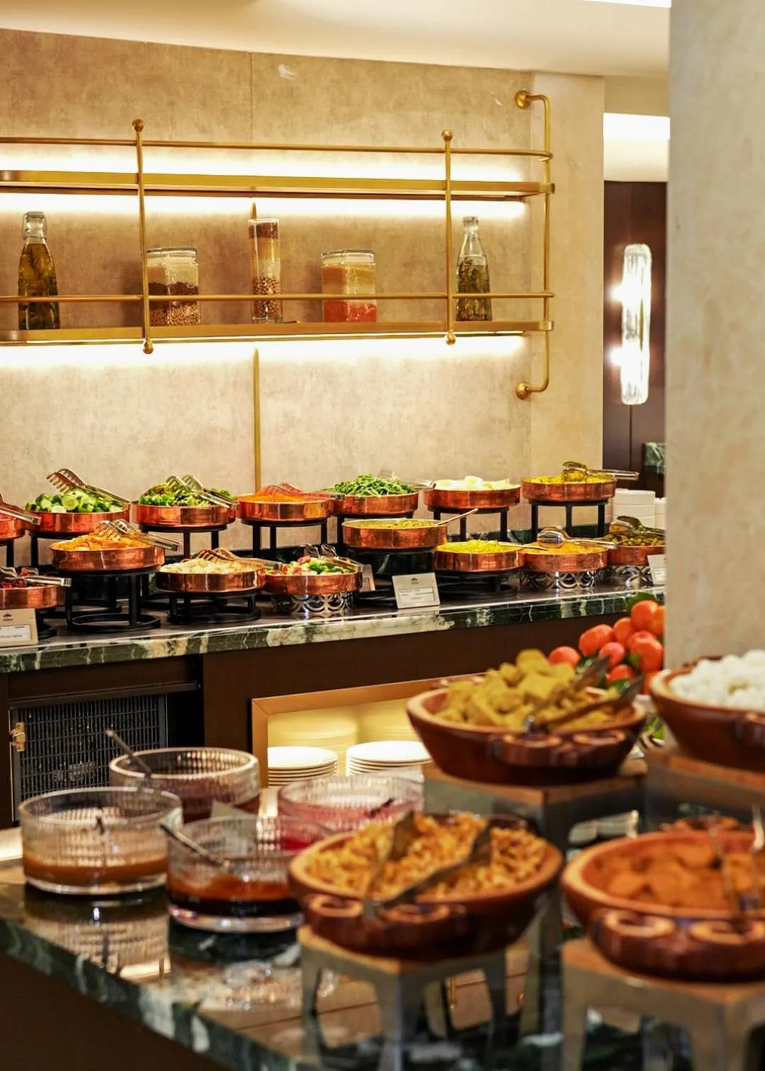 Breakfast in Kazakhstan Hotel