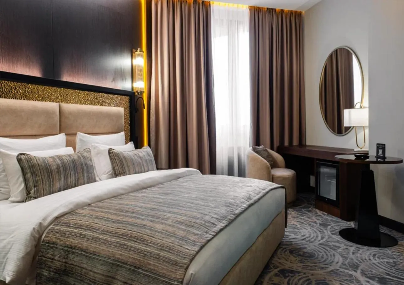 Bed in Kazakhstan Hotel