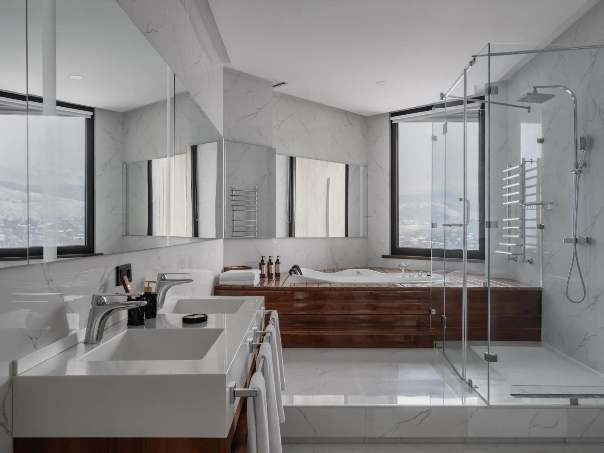 Bathroom in Kazakhstan Hotel