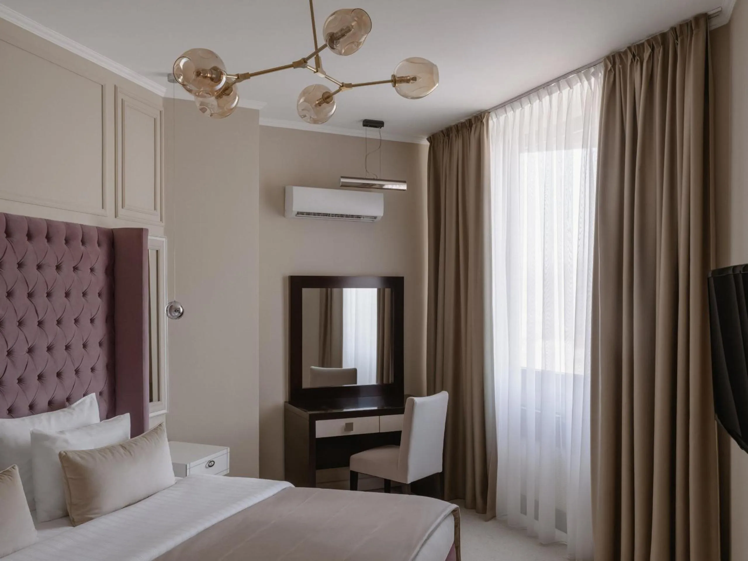 Bedroom, Bed in Kazakhstan Hotel