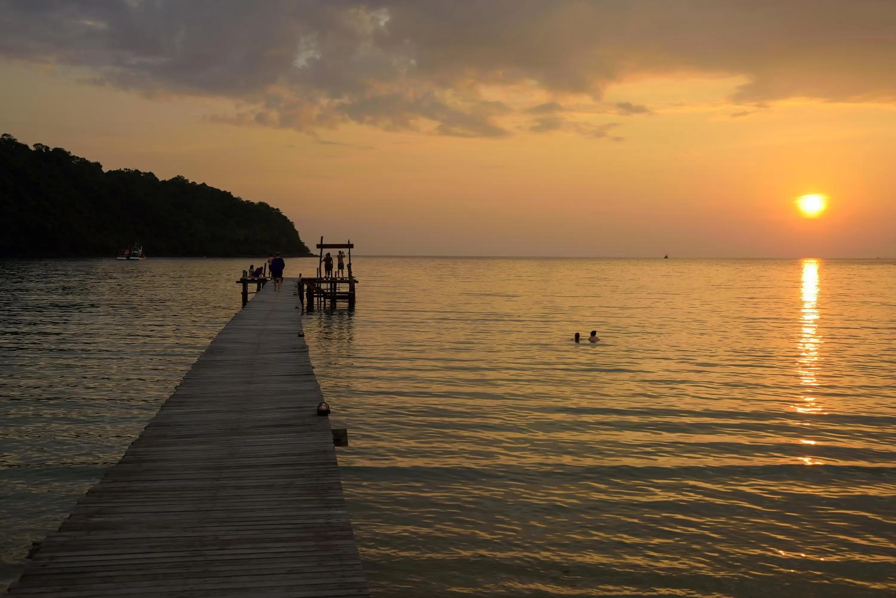 Sunset in Koh Kood Resort