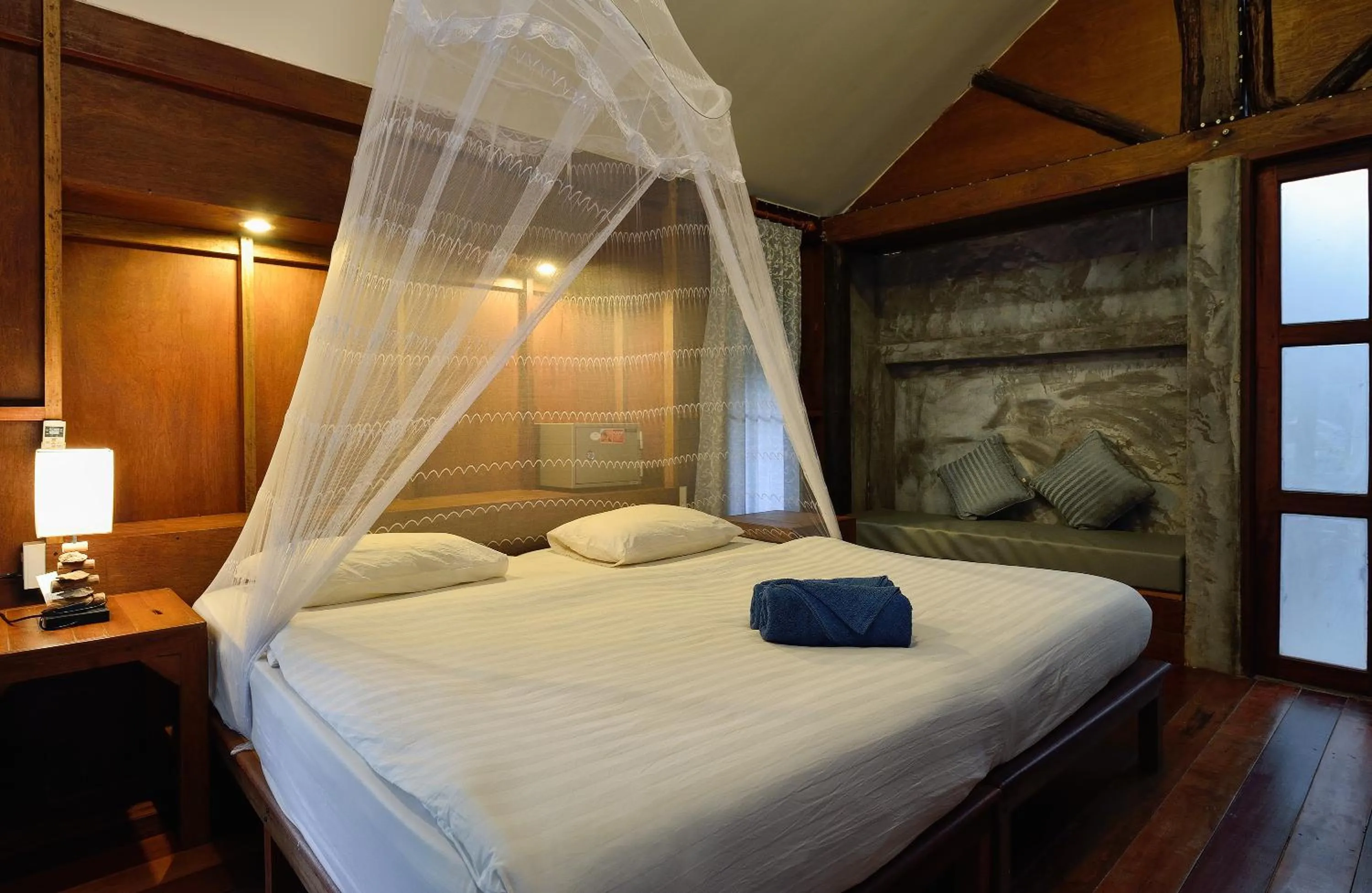 Bed in Koh Kood Resort
