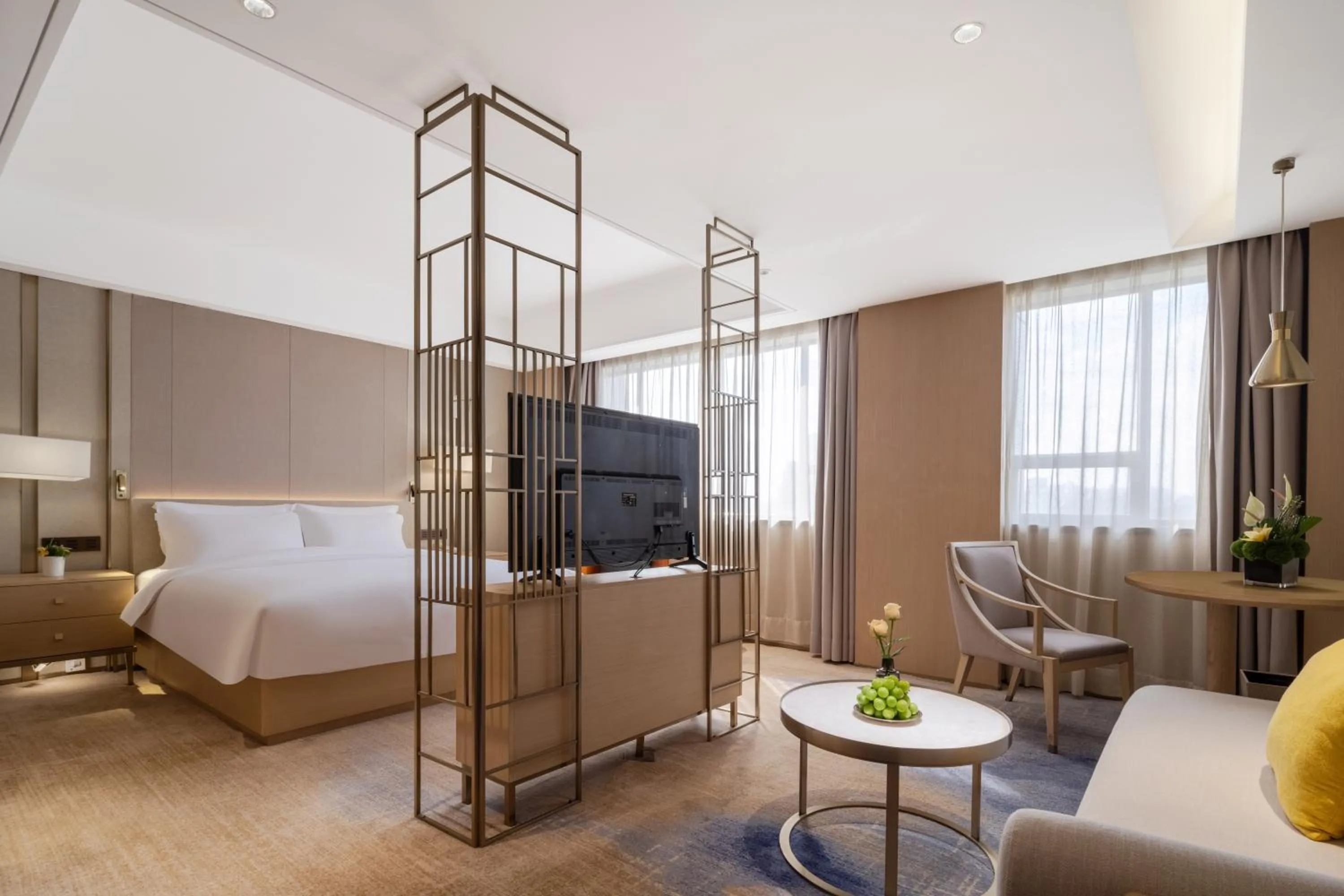 TV and multimedia, Bed in Grand Skylight Hotel Shenzhen Zhonghang
