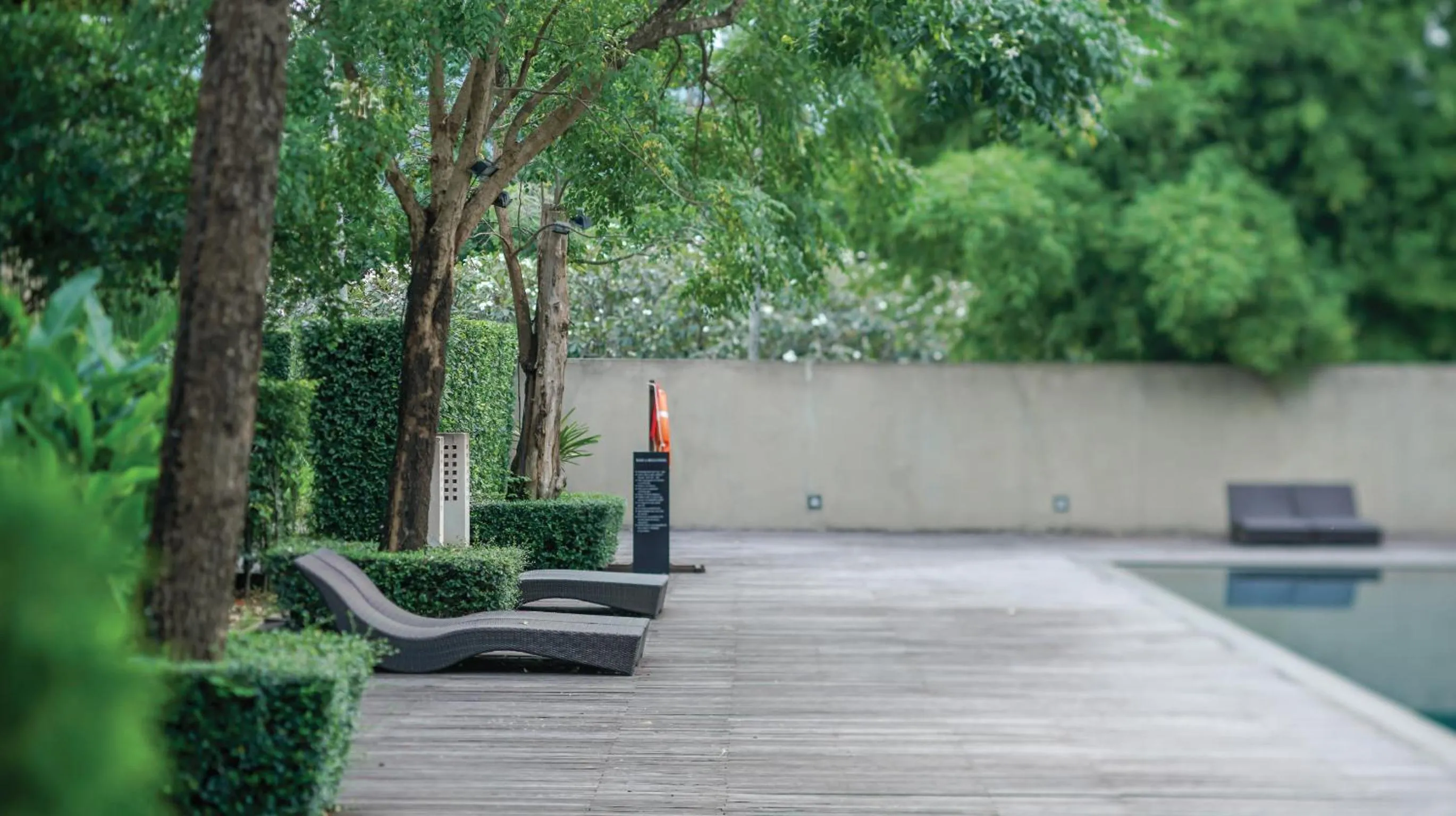 Patio in MUTHI MAYA Forest Pool Villa Resort - SHA Plus Certified