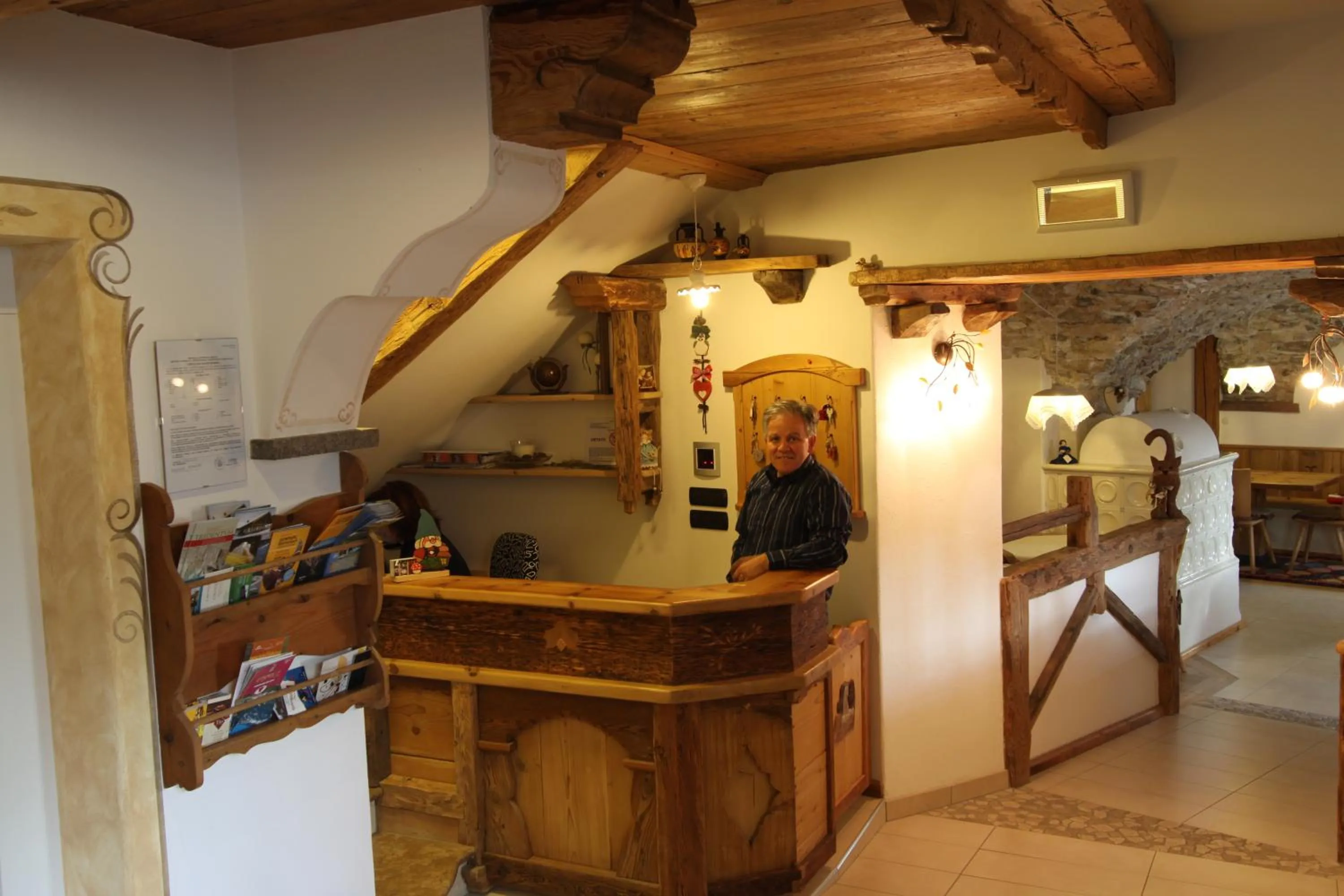 Lobby or reception in Hotel Fonte Dei Veli