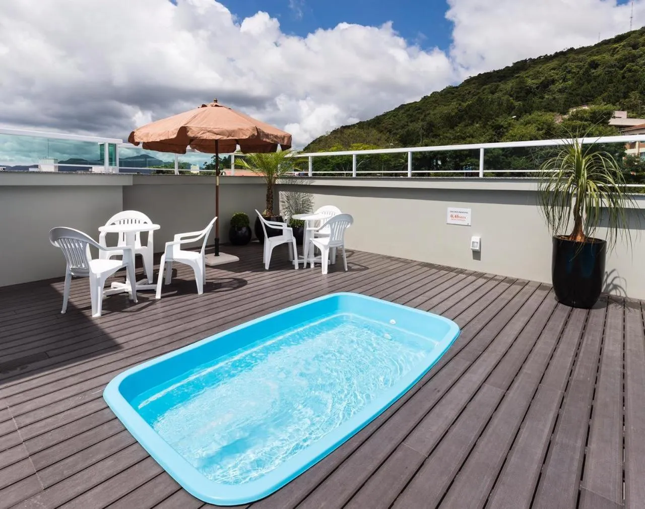 Swimming pool in Hotel Rosenbrock