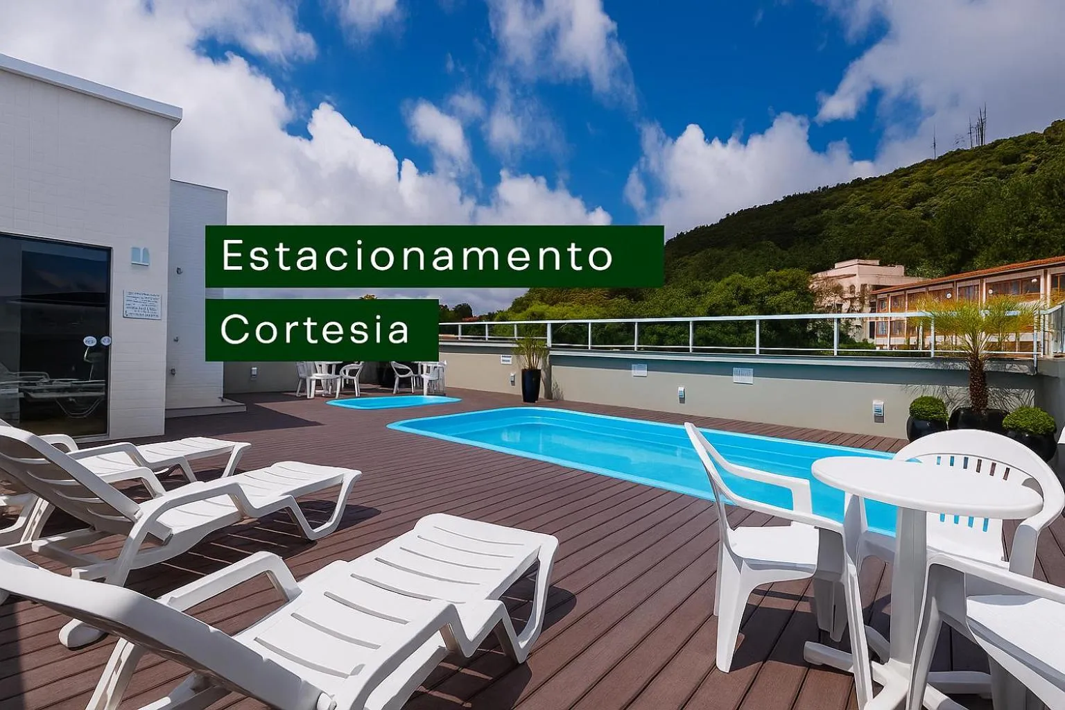 Swimming pool in Hotel Rosenbrock