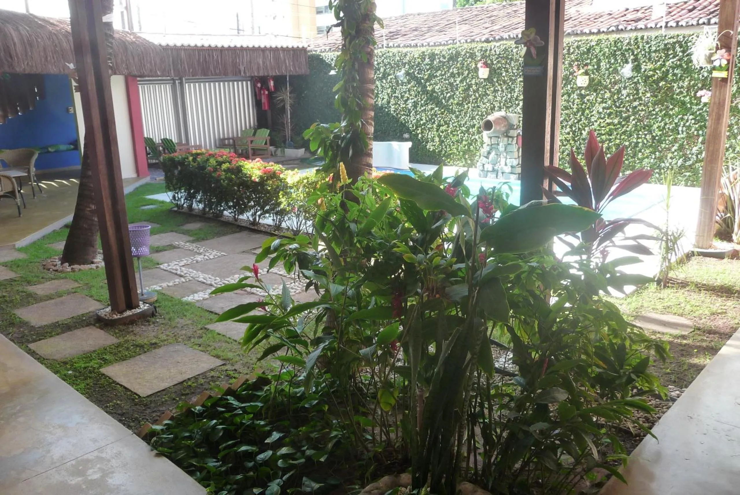 Garden in Bela Silvia Pousada