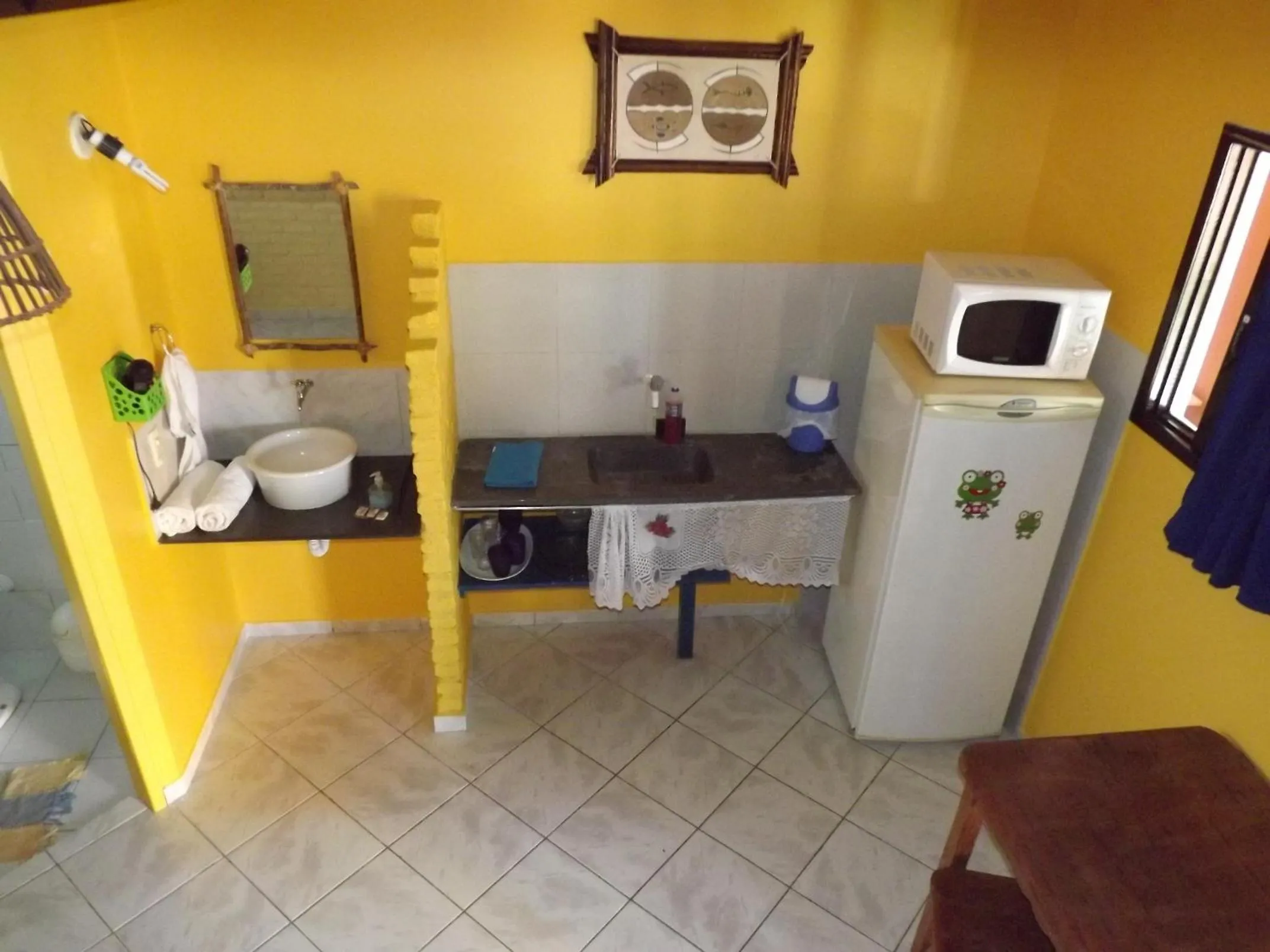 Bedroom in Bela Silvia Pousada