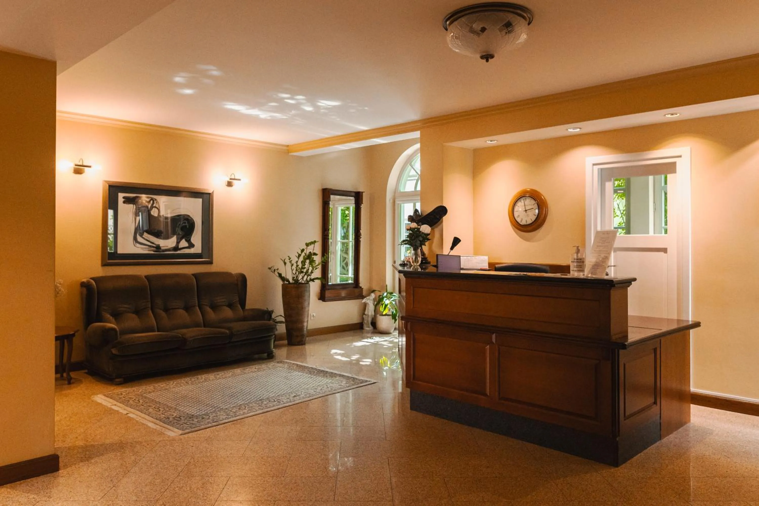 Lobby or reception in Willa Marea