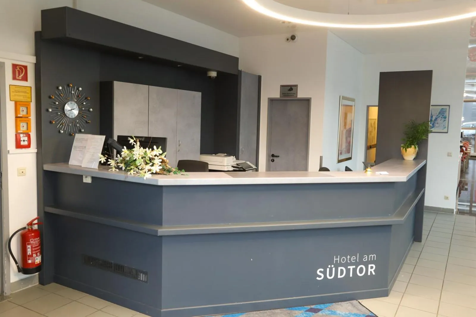 Lobby or reception in Hotel am Südtor