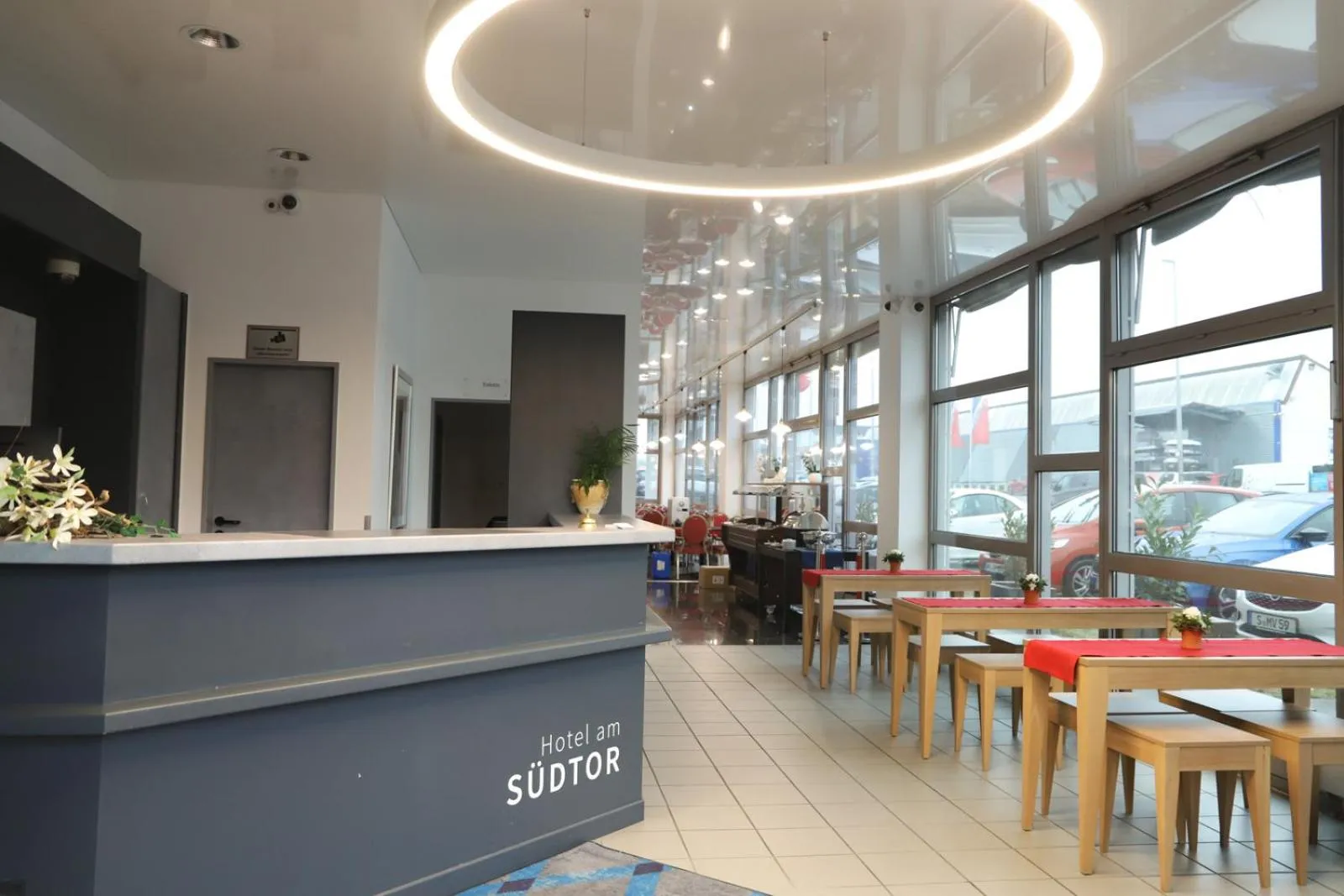 Lobby or reception in Hotel am Südtor