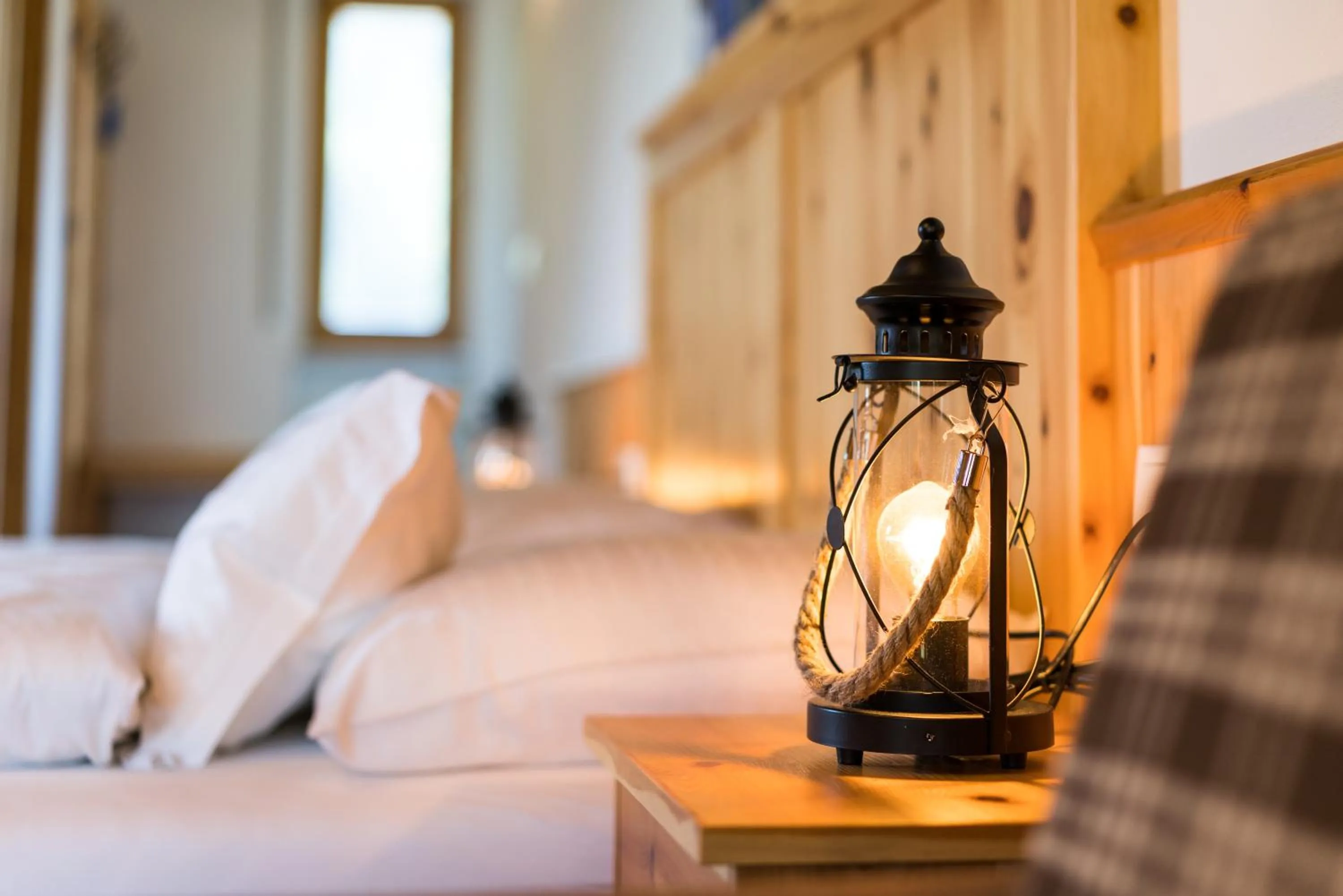 Decorative detail, Bed in Hotel Asterbel