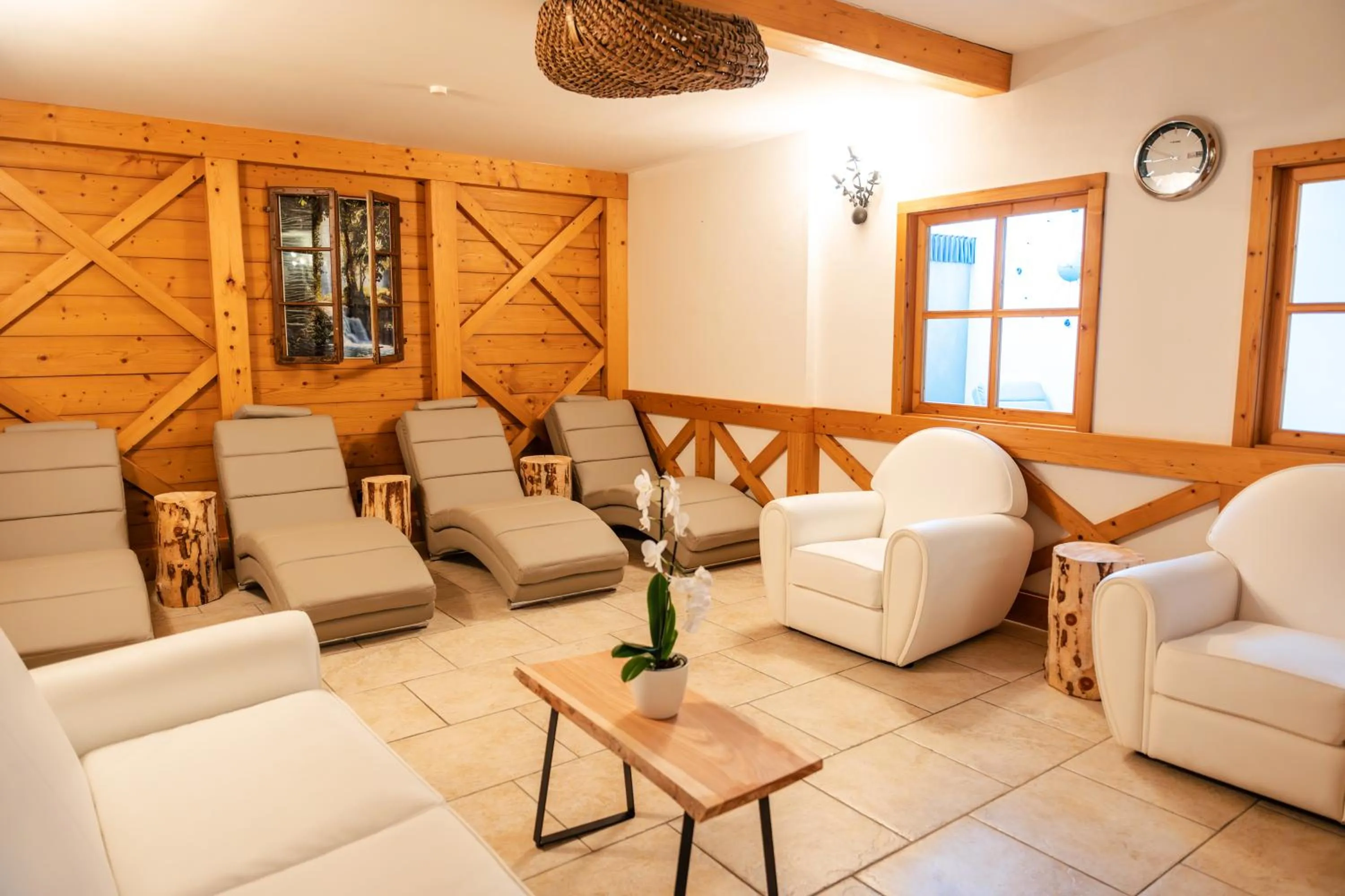 Sauna in Hotel Asterbel