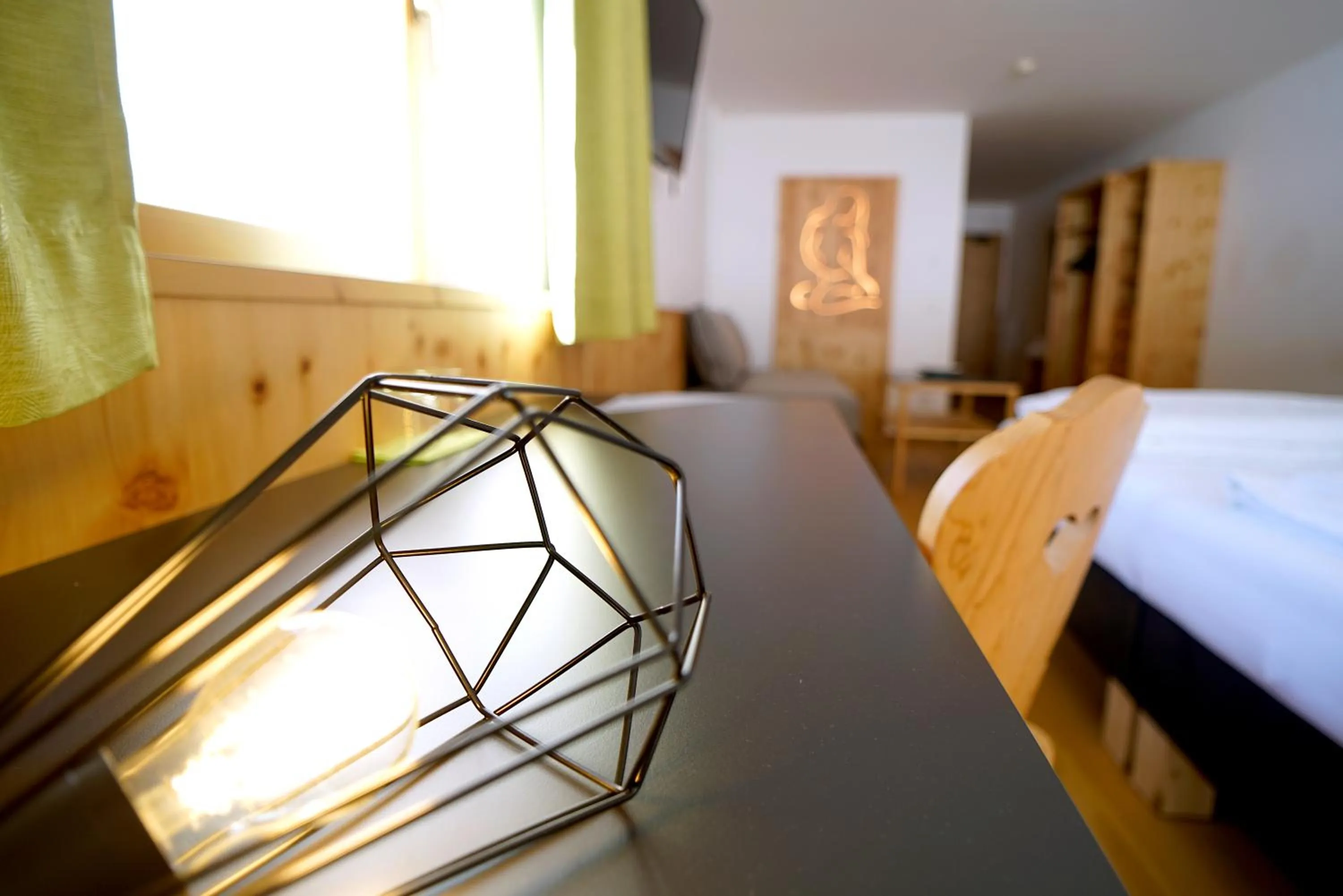 Decorative detail, Bed in Hotel Asterbel