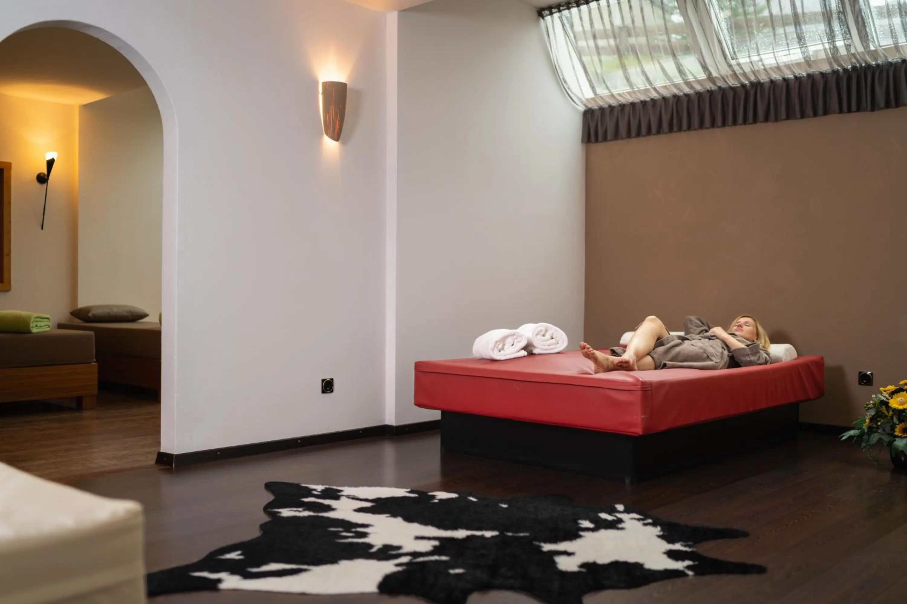 Spa and wellness centre/facilities, Bed in Hotel Asterbel