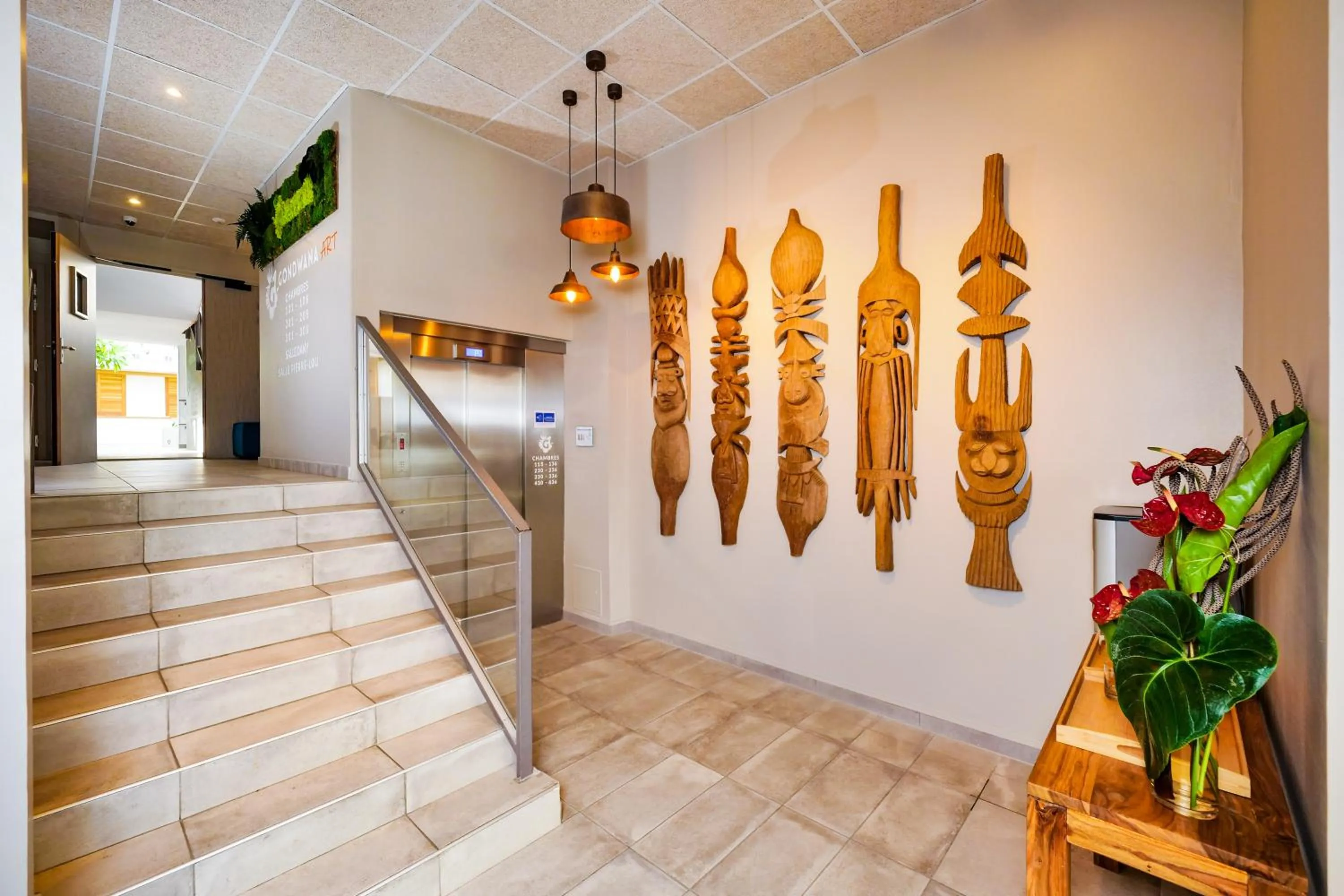 Lobby or reception in Gondwana City Green