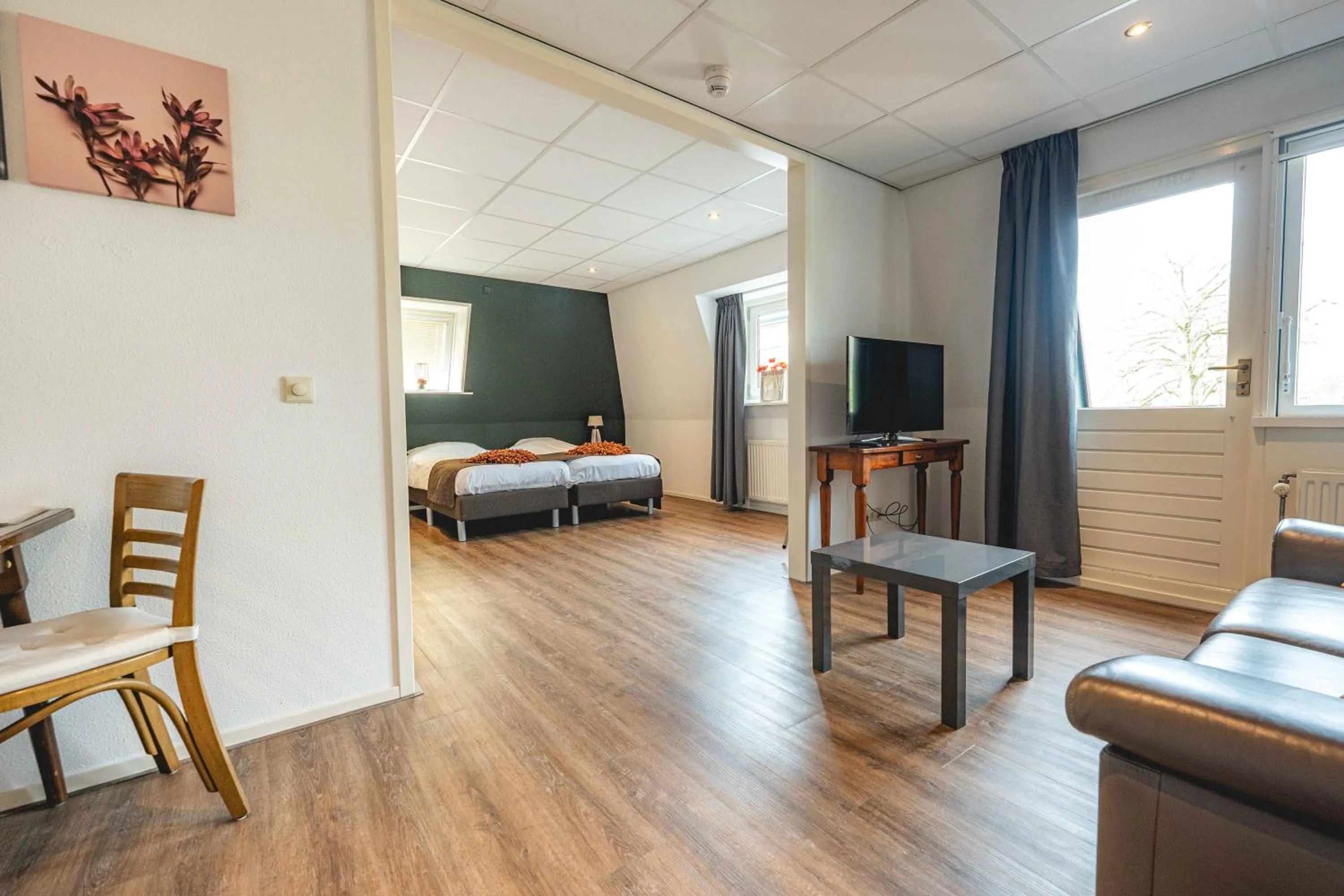 Bed in De Klomp Charme Hotel & Restaurant