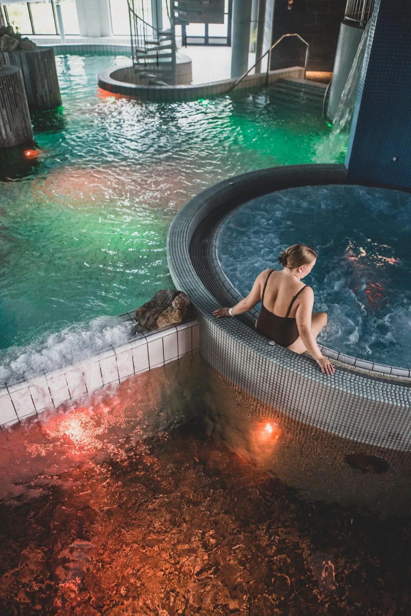 Aqua park in Levi Hotel Spa