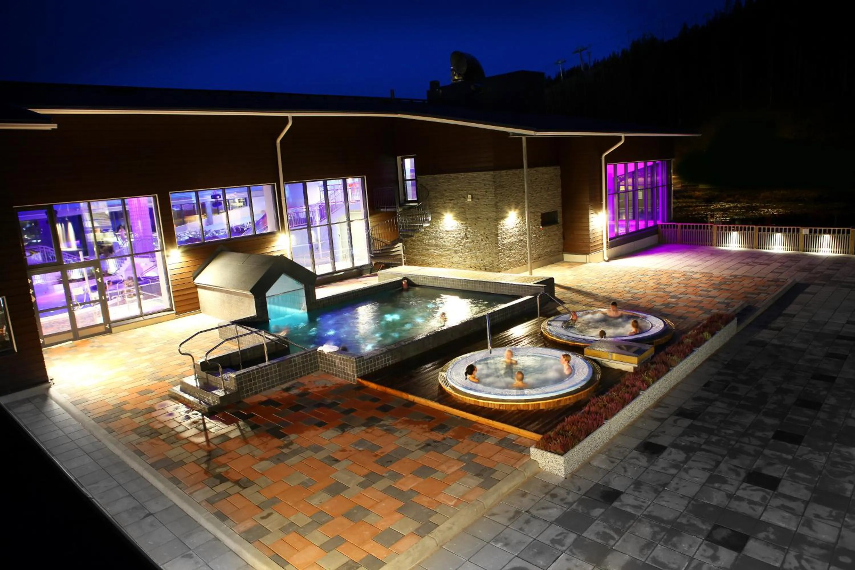 Aqua park in Levi Hotel Spa