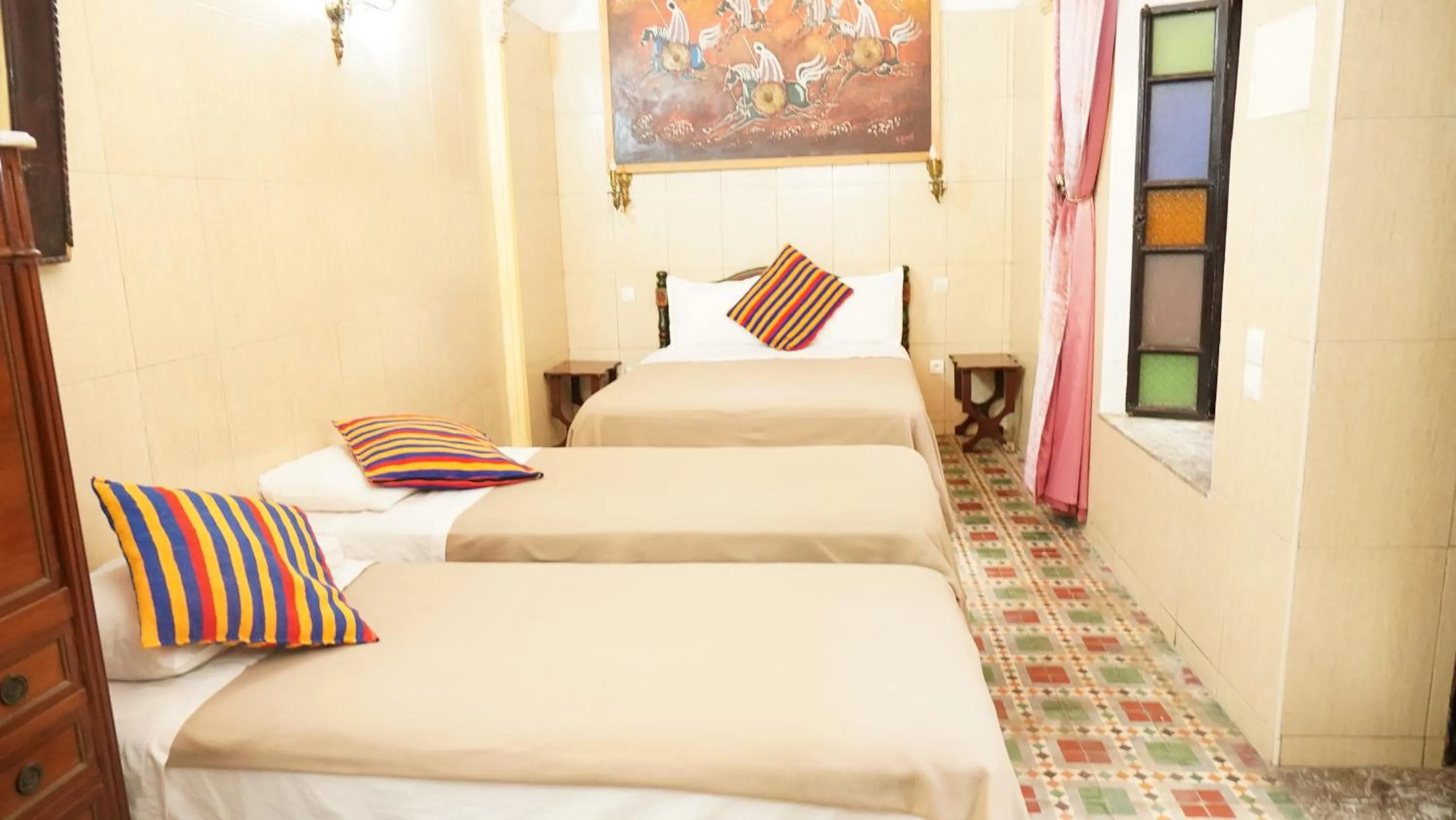 Bed in Riad Baddi