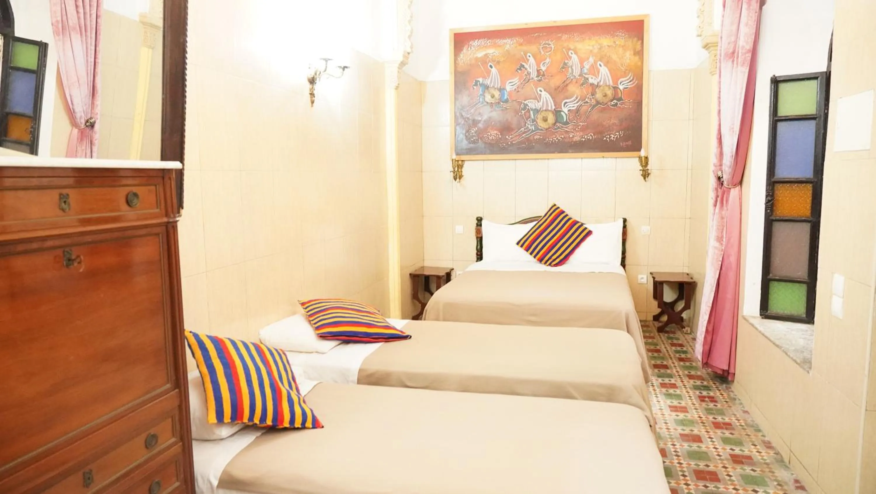 Bed in Riad Baddi
