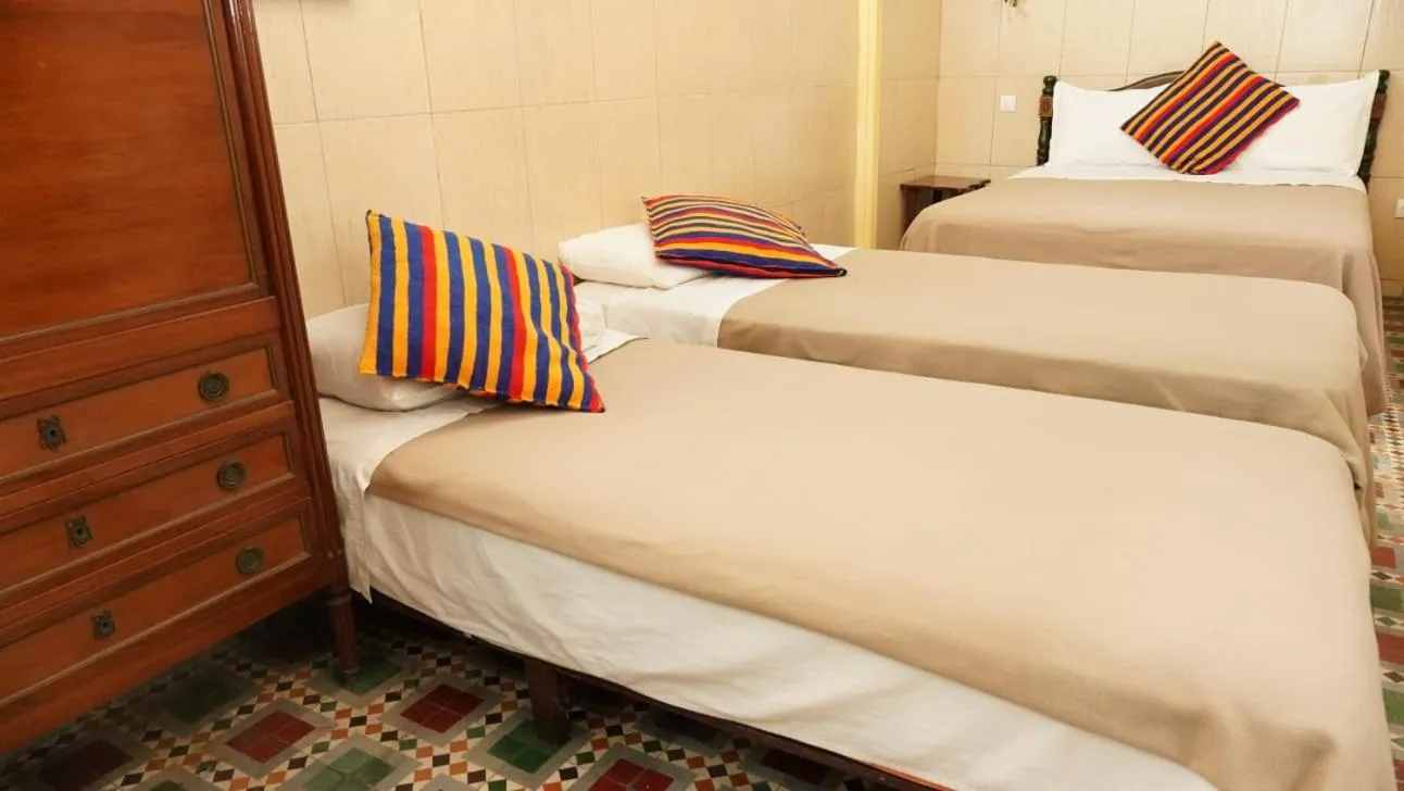 Bed in Riad Baddi