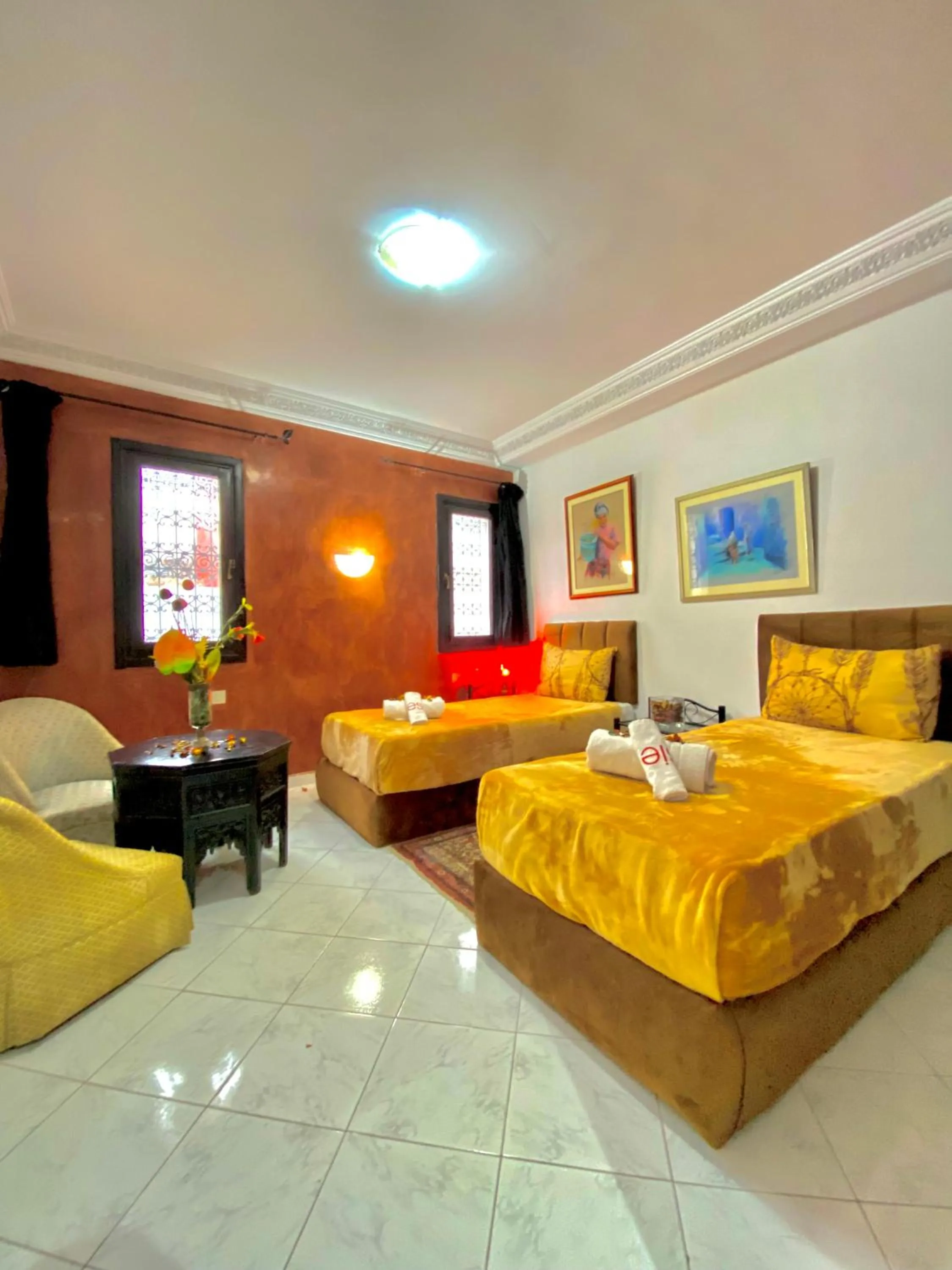 Photo of the whole room, Bed in Riad Baddi