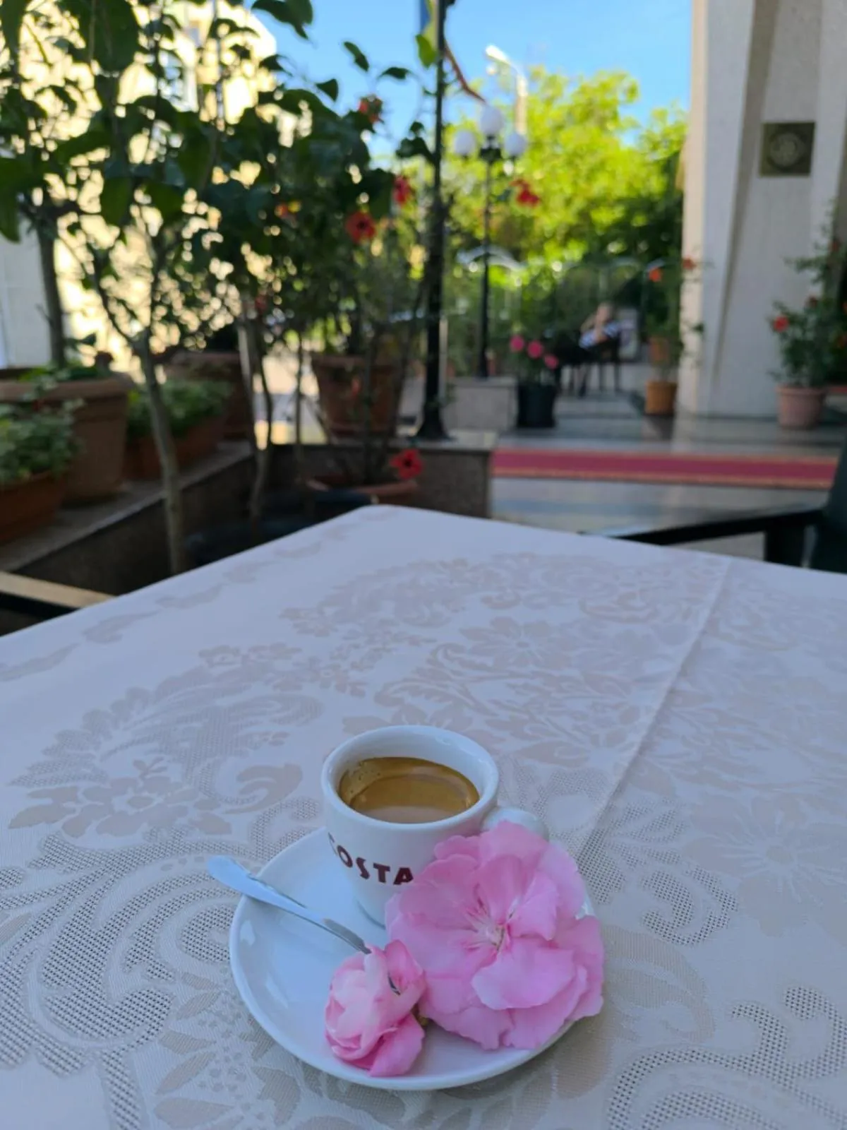 Dining area in Hotel Carpati