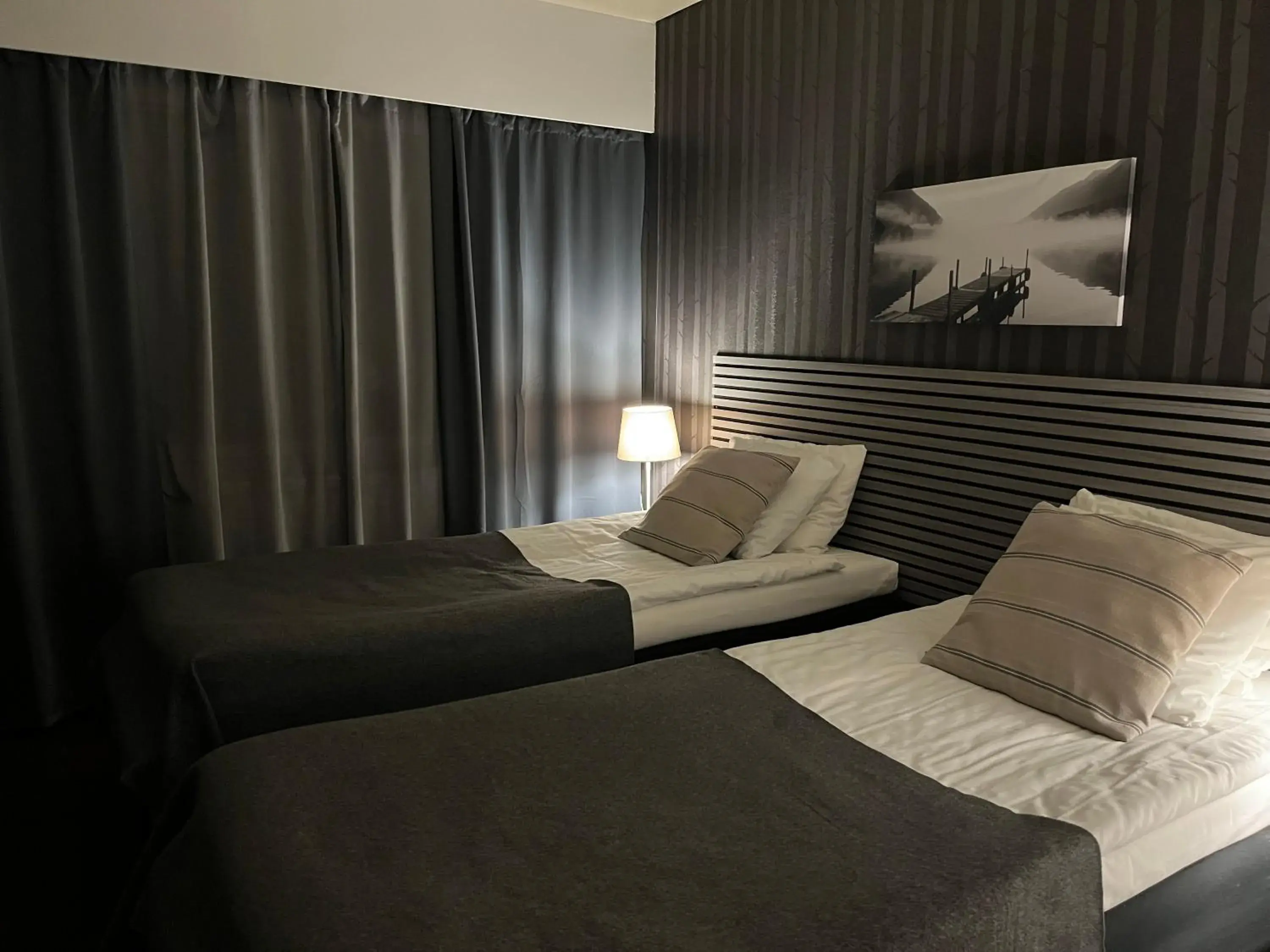 Small Twin Room - single occupancy in Hotel Yöpuu Small Twin Room - single occupancy in Hotel Yöpuu