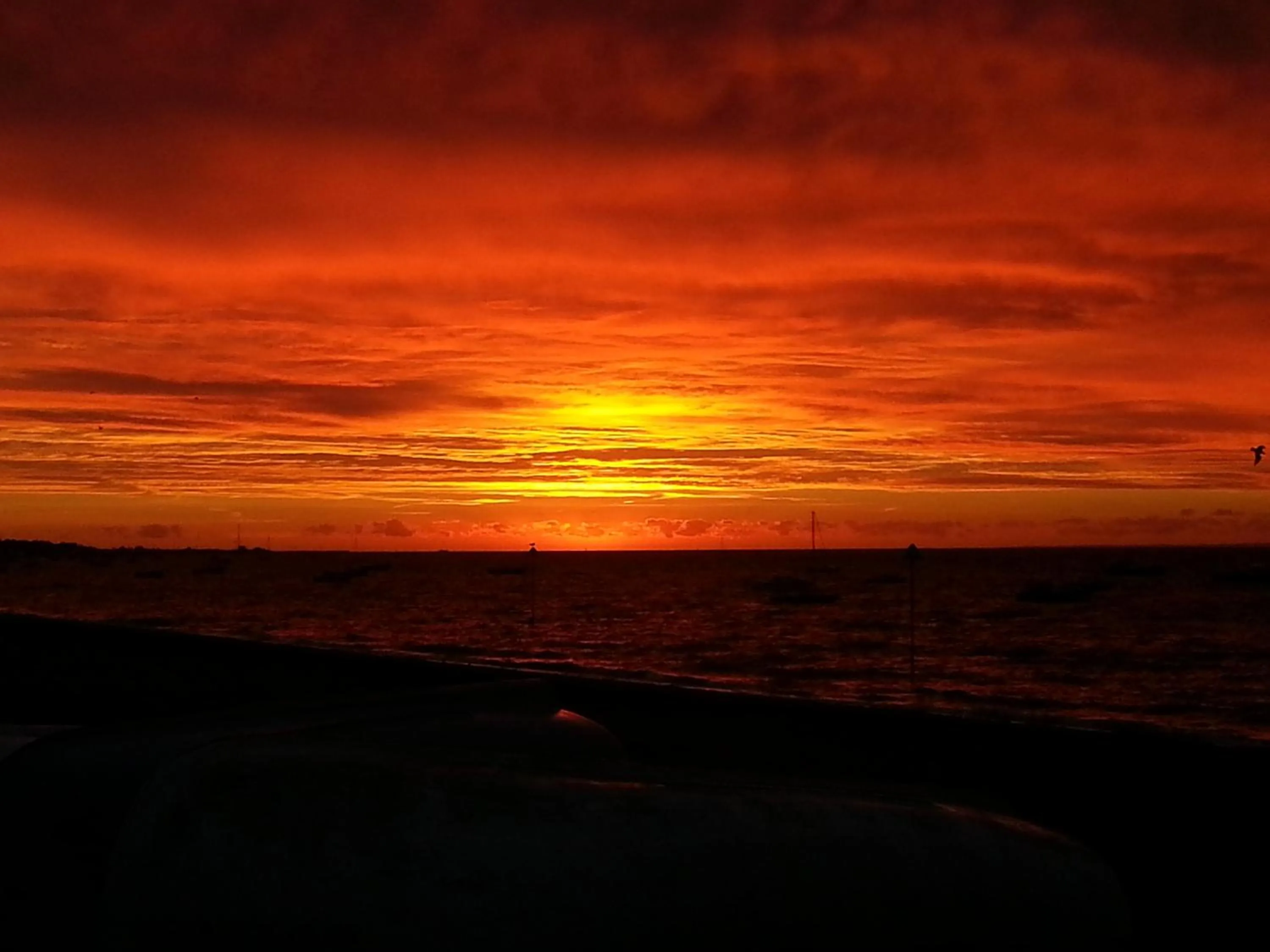 Beach in Suenos Guesthouse