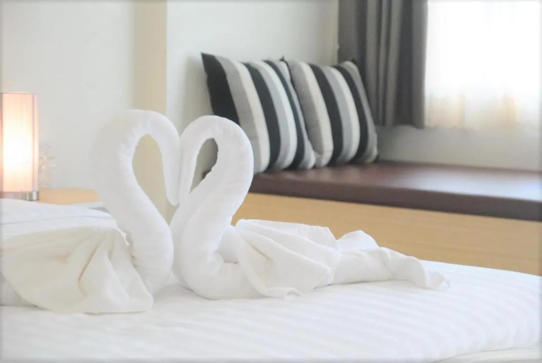 Bed in Pua De View Boutique Resort