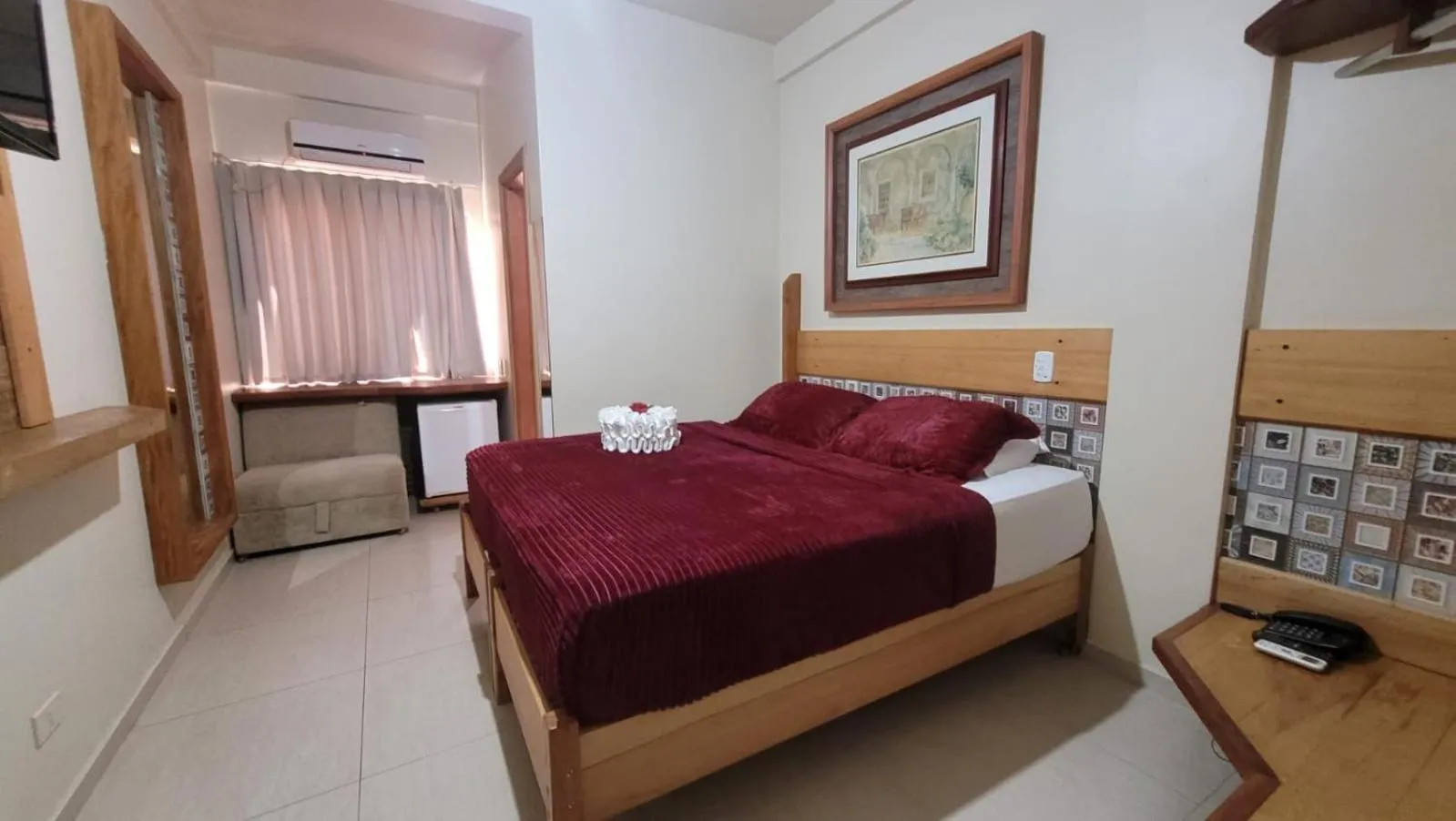 Bed in Pousada Sonho Meu Foz