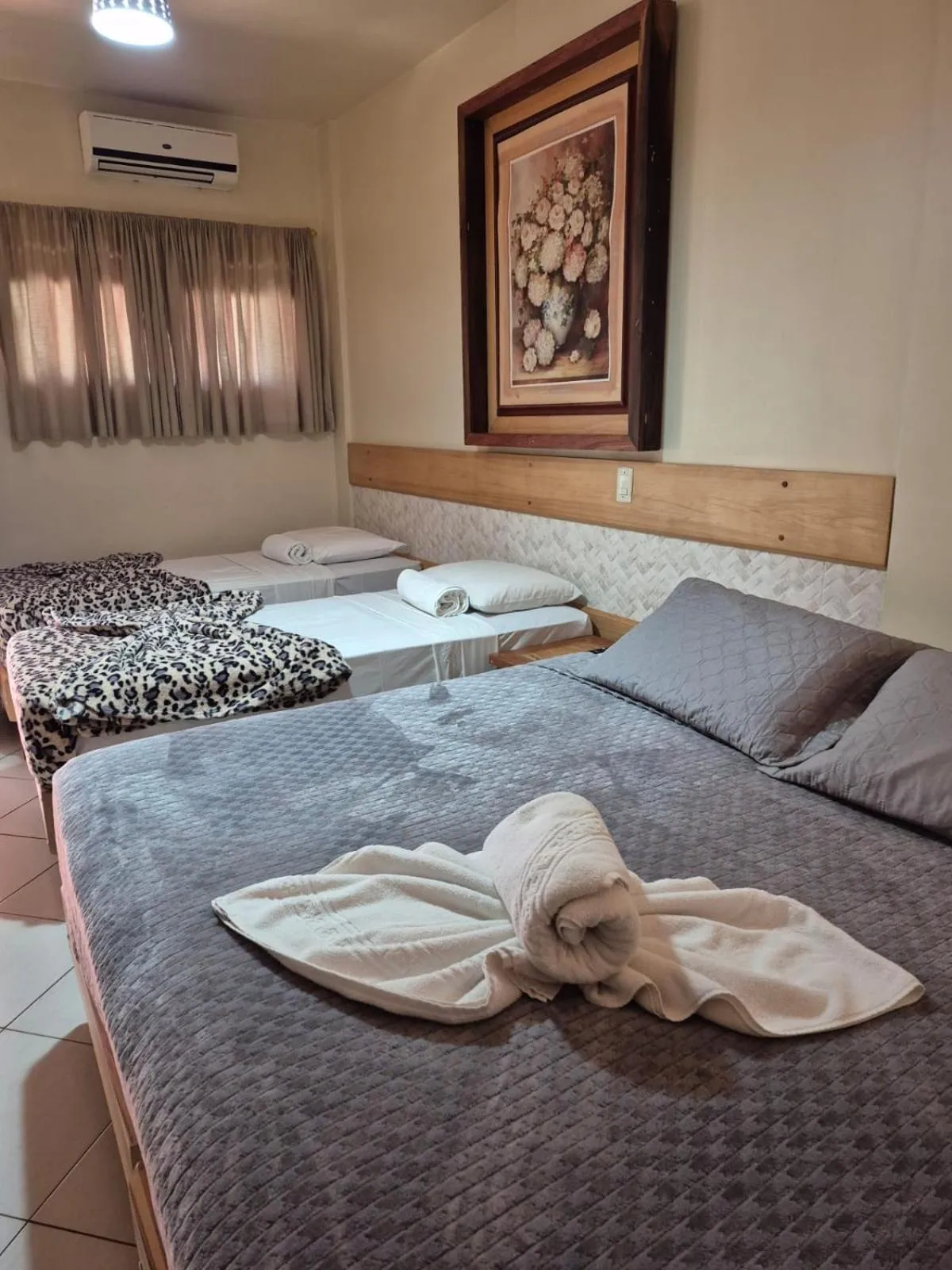 Bed in Pousada Sonho Meu Foz